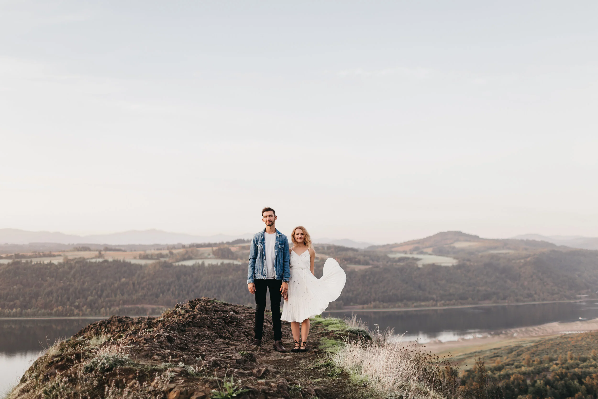 Columbia Gorge Engagement