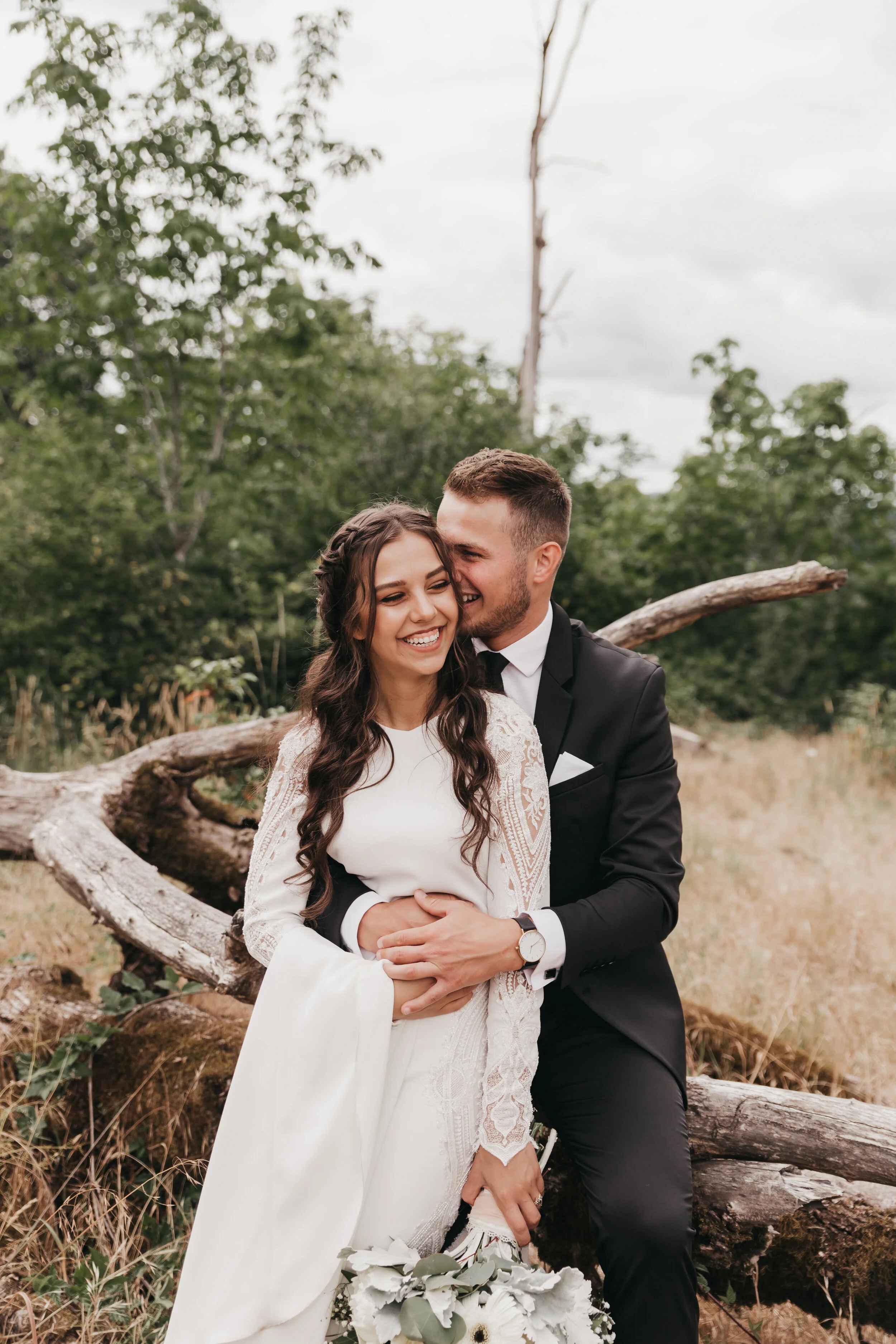 Rotar Wedding, OR Golf Course: Sam &amp; Alina