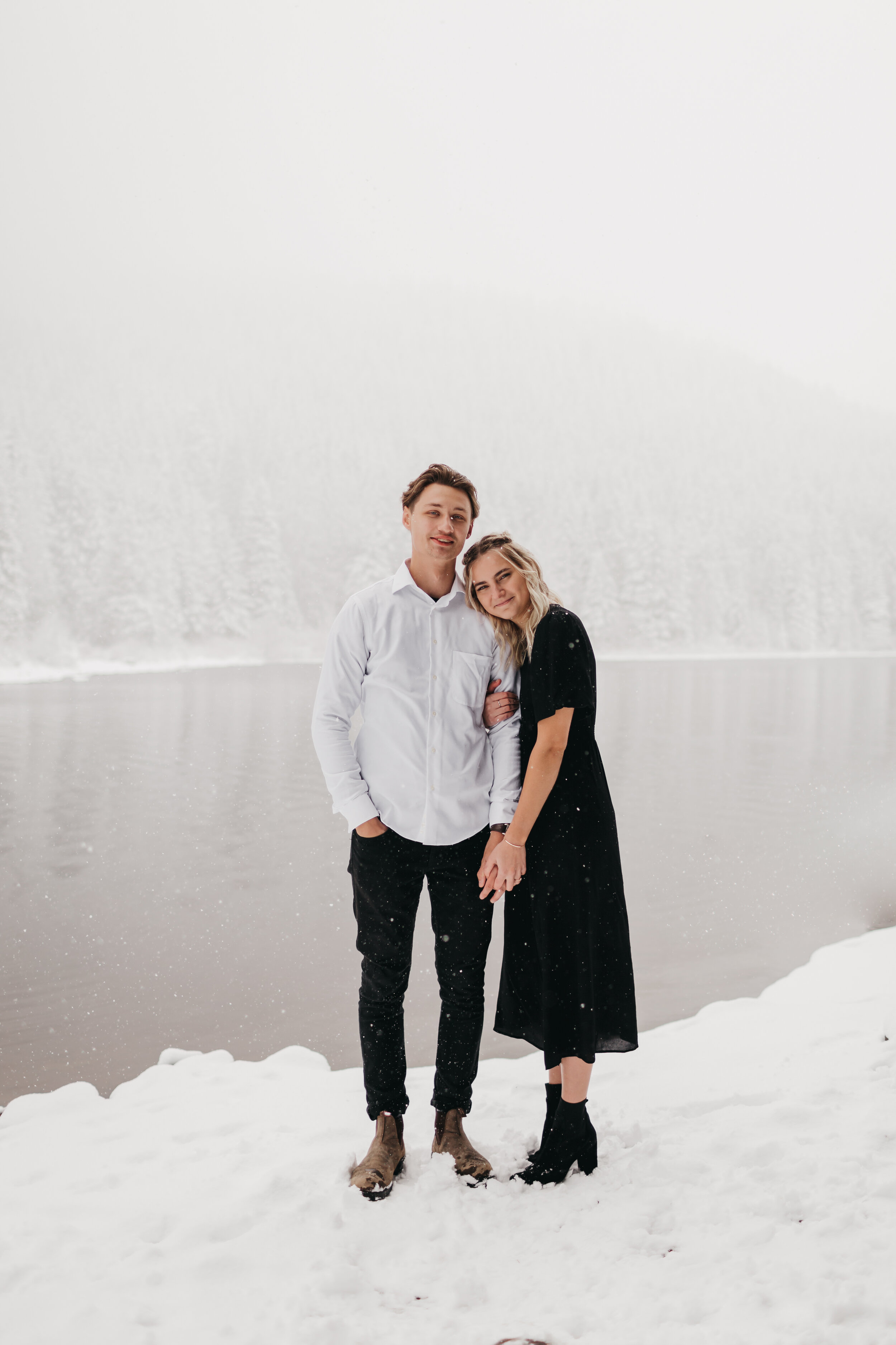 Trillium Lake - Yaro and Natalie