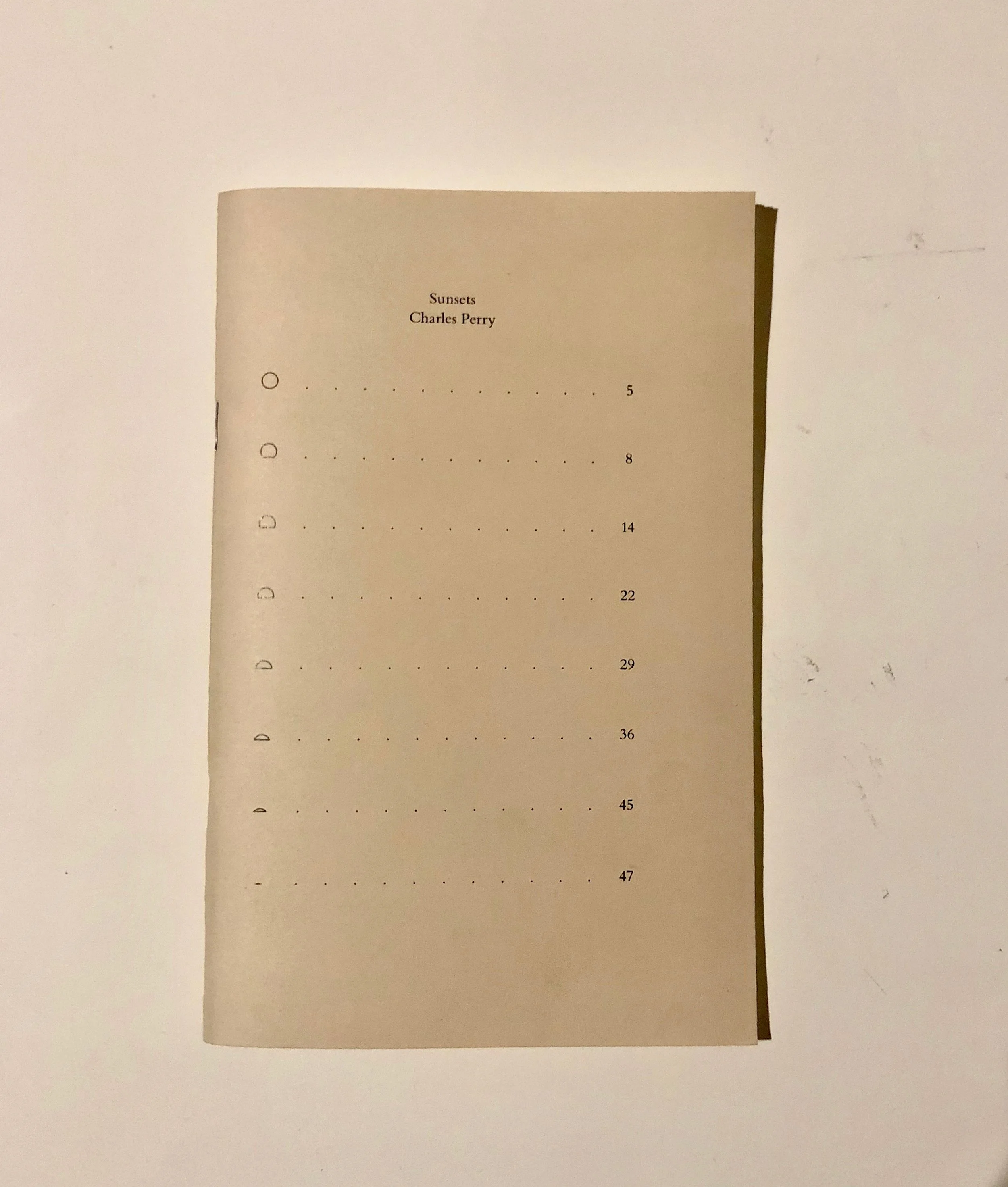 SUNSETS by Charles Perry