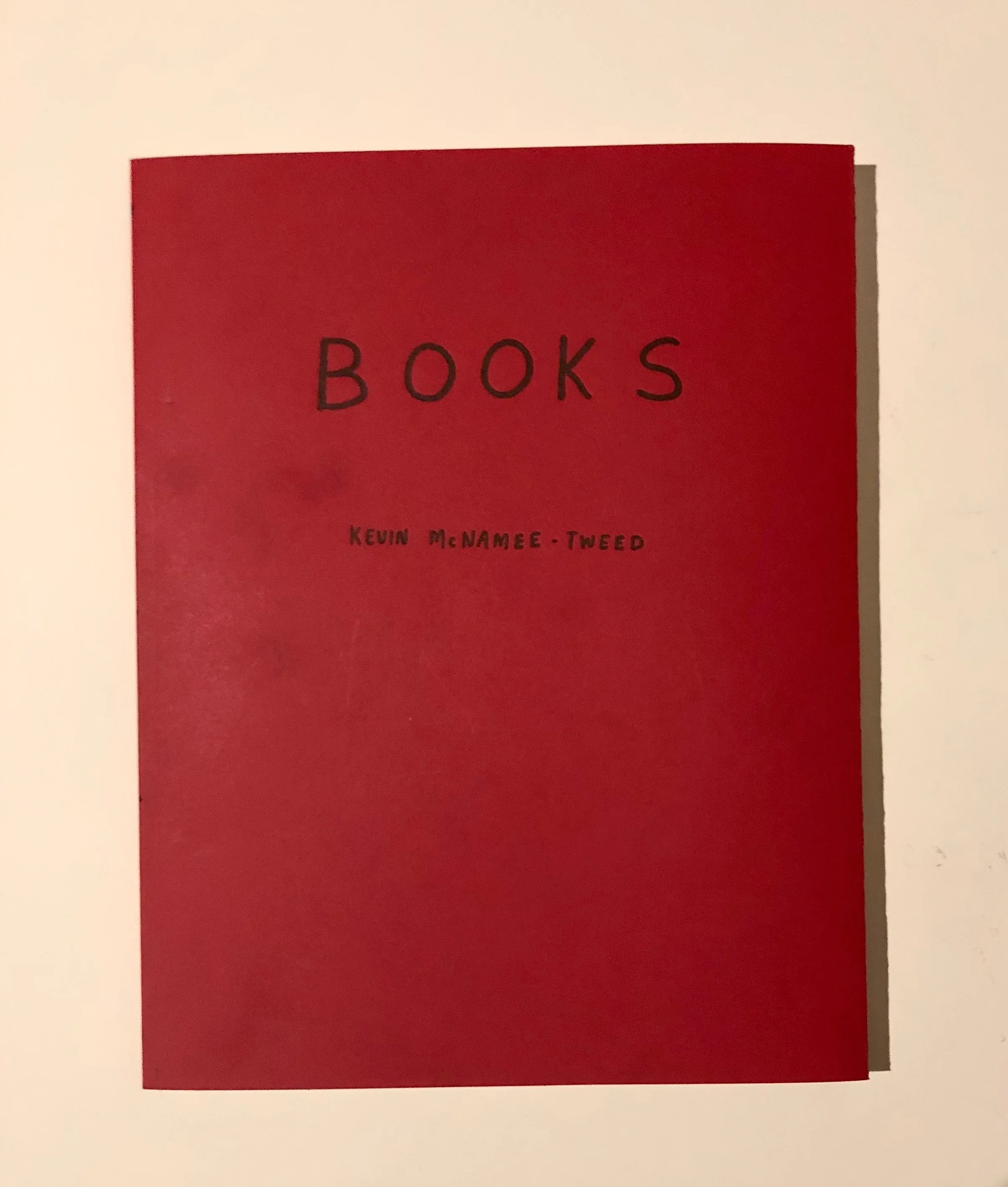 BOOKS by Kevin McNamee-Tweed