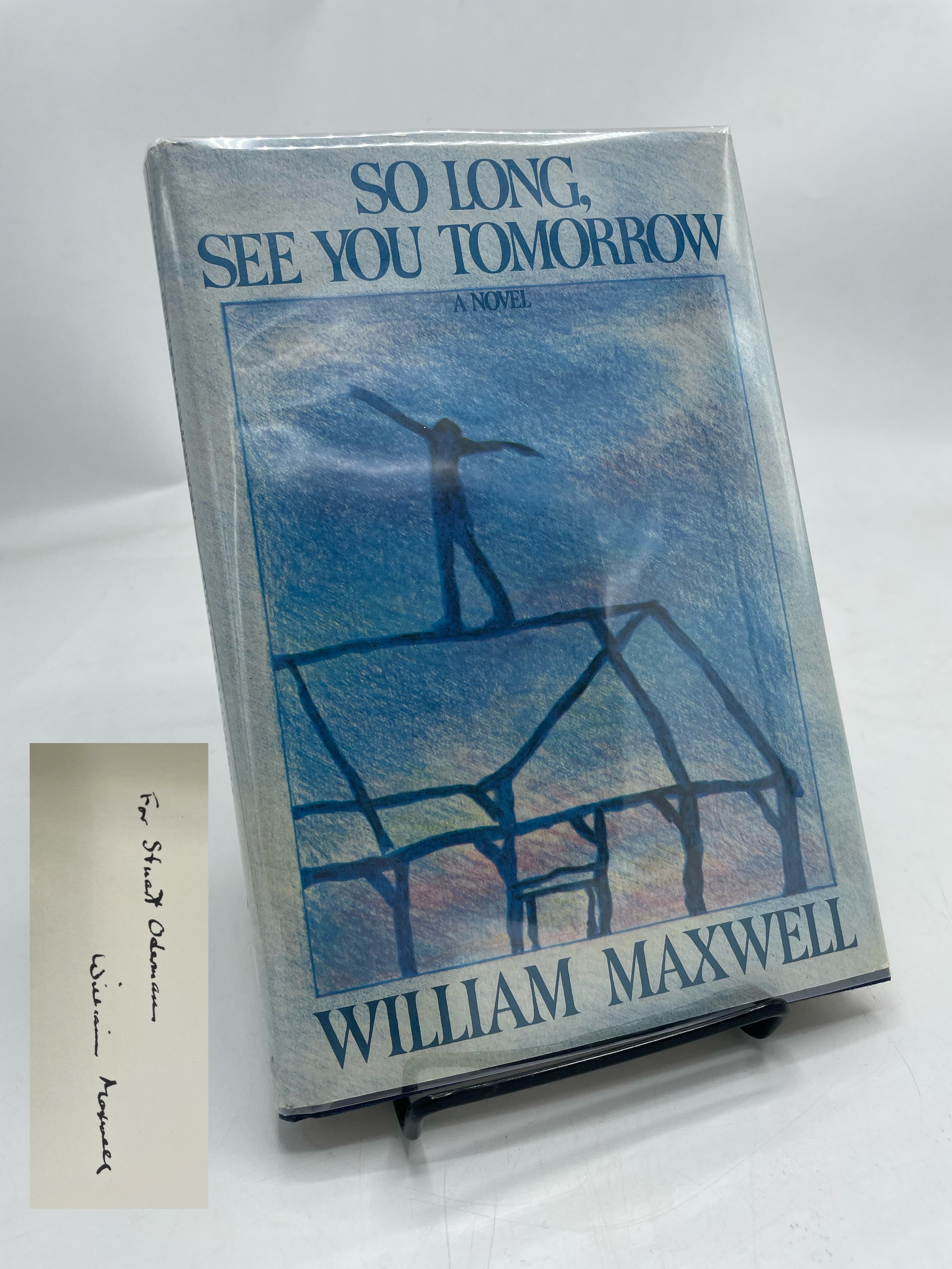 SIGNED So Long See You Tomorrow - William Maxwell