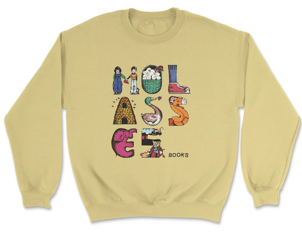 STORYBOOK CREWNECK (yellow)
