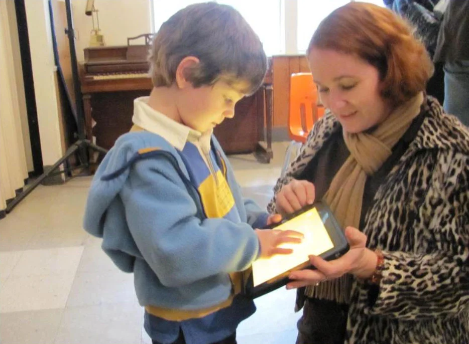 USABILITY TESTING: I went back to the special needs organization to get feedback on my prototype. The biggest realization was that the teacher would always activate the app, so I needed to change the user flows to reflect that.