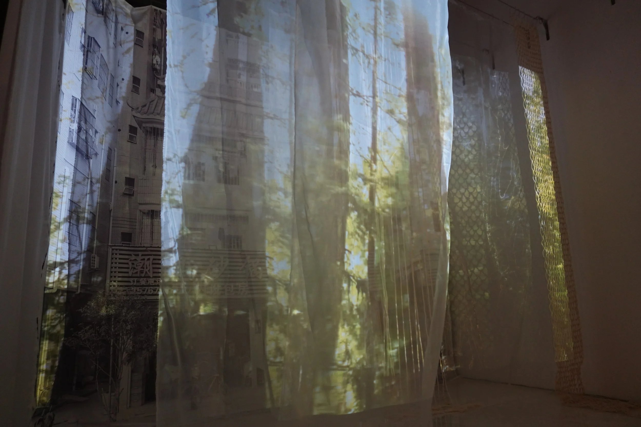 'AR boundary' Installation in exhibition 