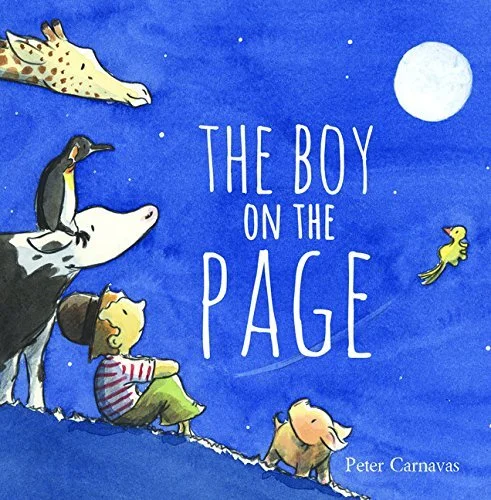 "The Boy on the Page" by Peter Carnavas