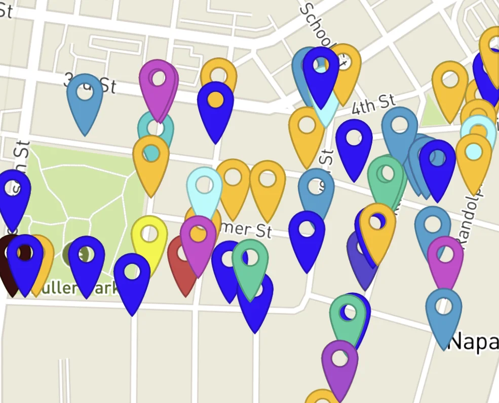 Interactive map