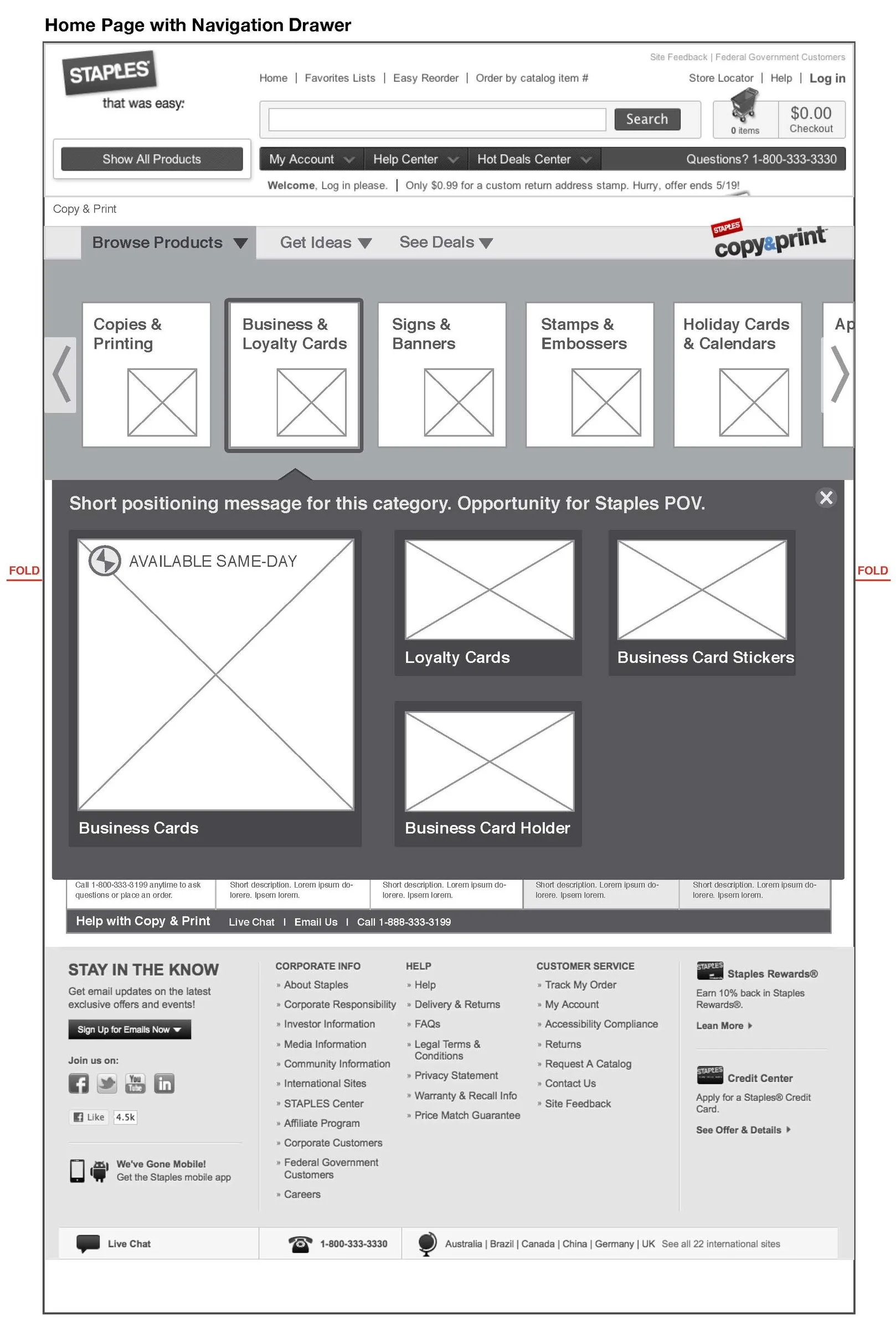 staples black and white copies