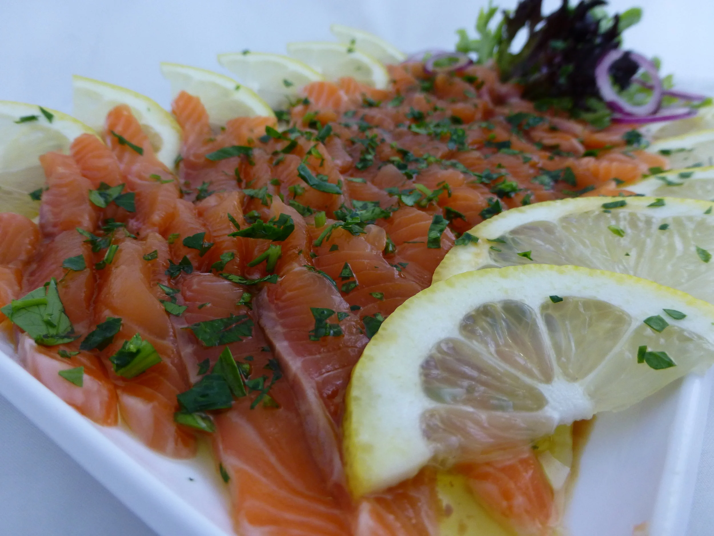Salmon Carpaccio