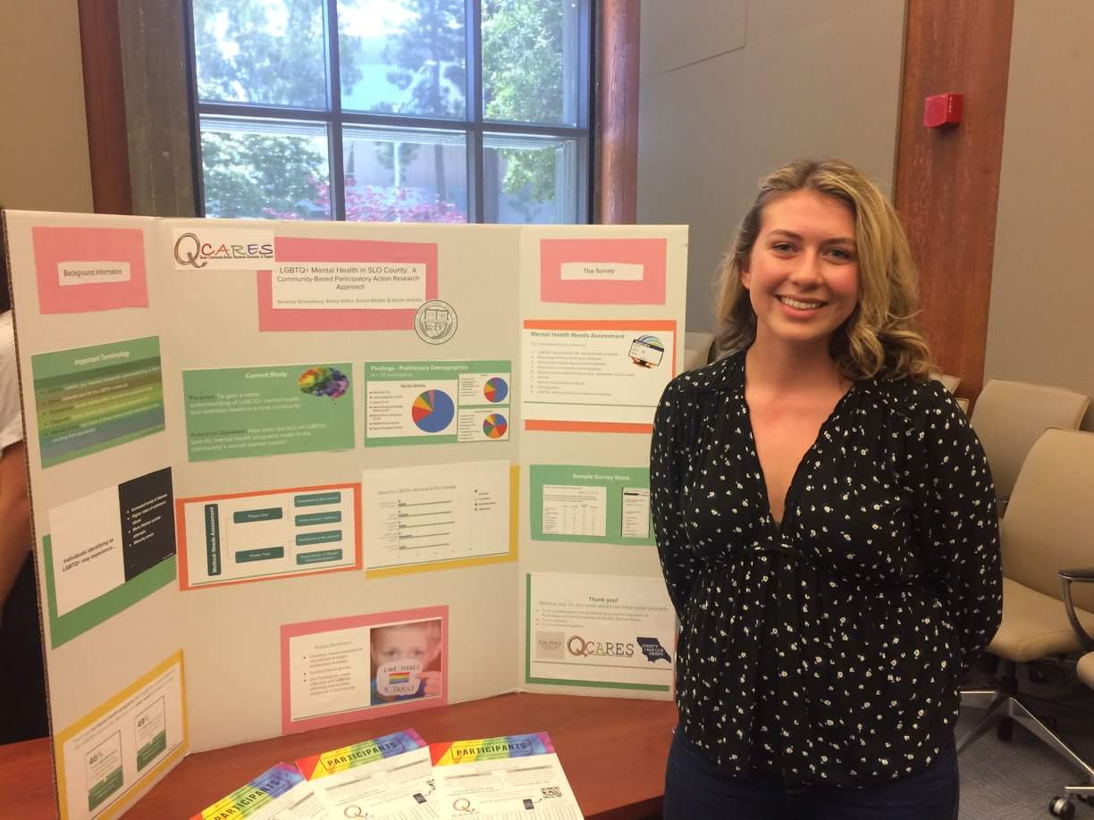 Senior Research Assistants Present Projects at the Annual Cal Poly Psychology &amp; Child Development Senior Project Symposium in 2018