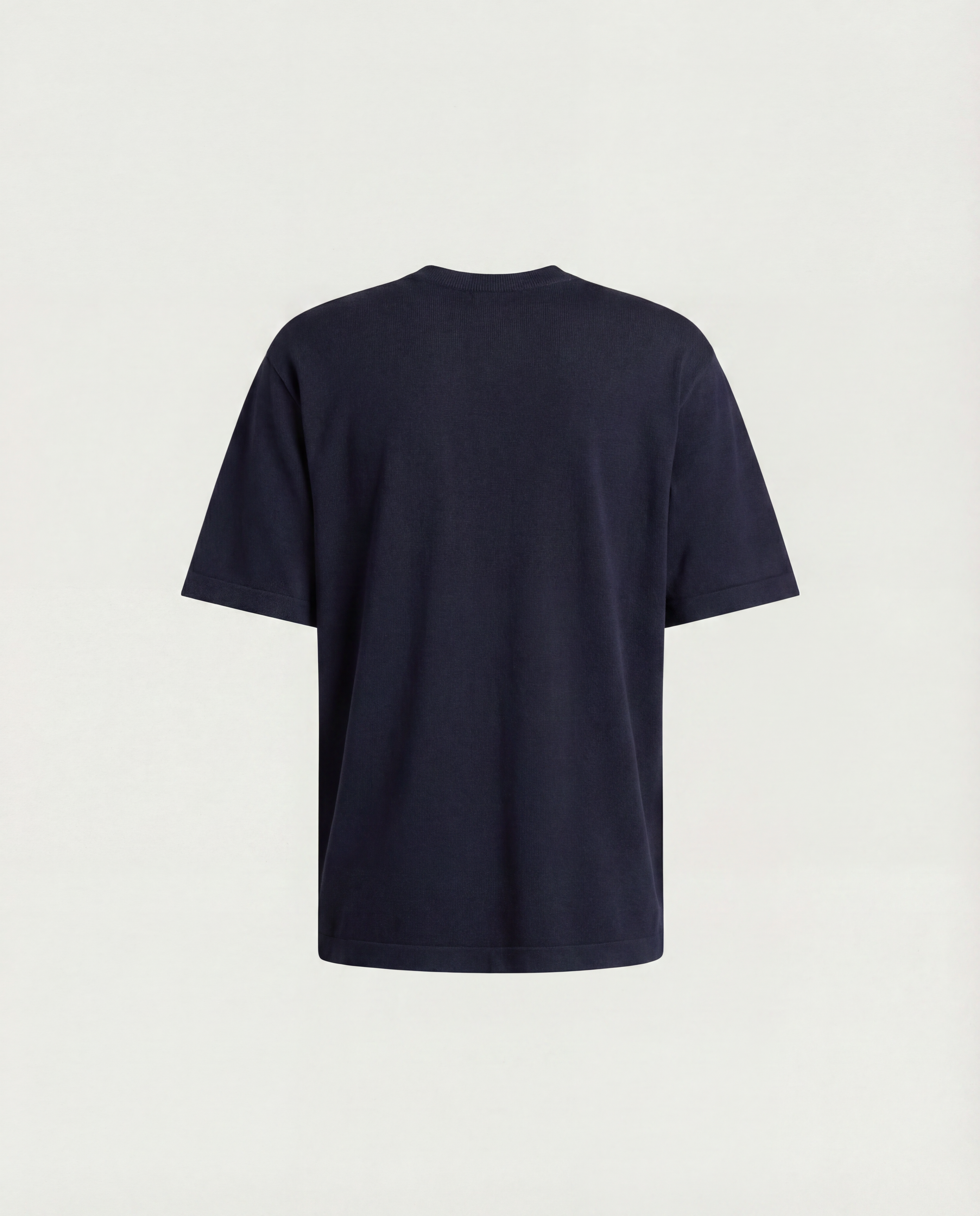 Navy wool t-shirt back.png