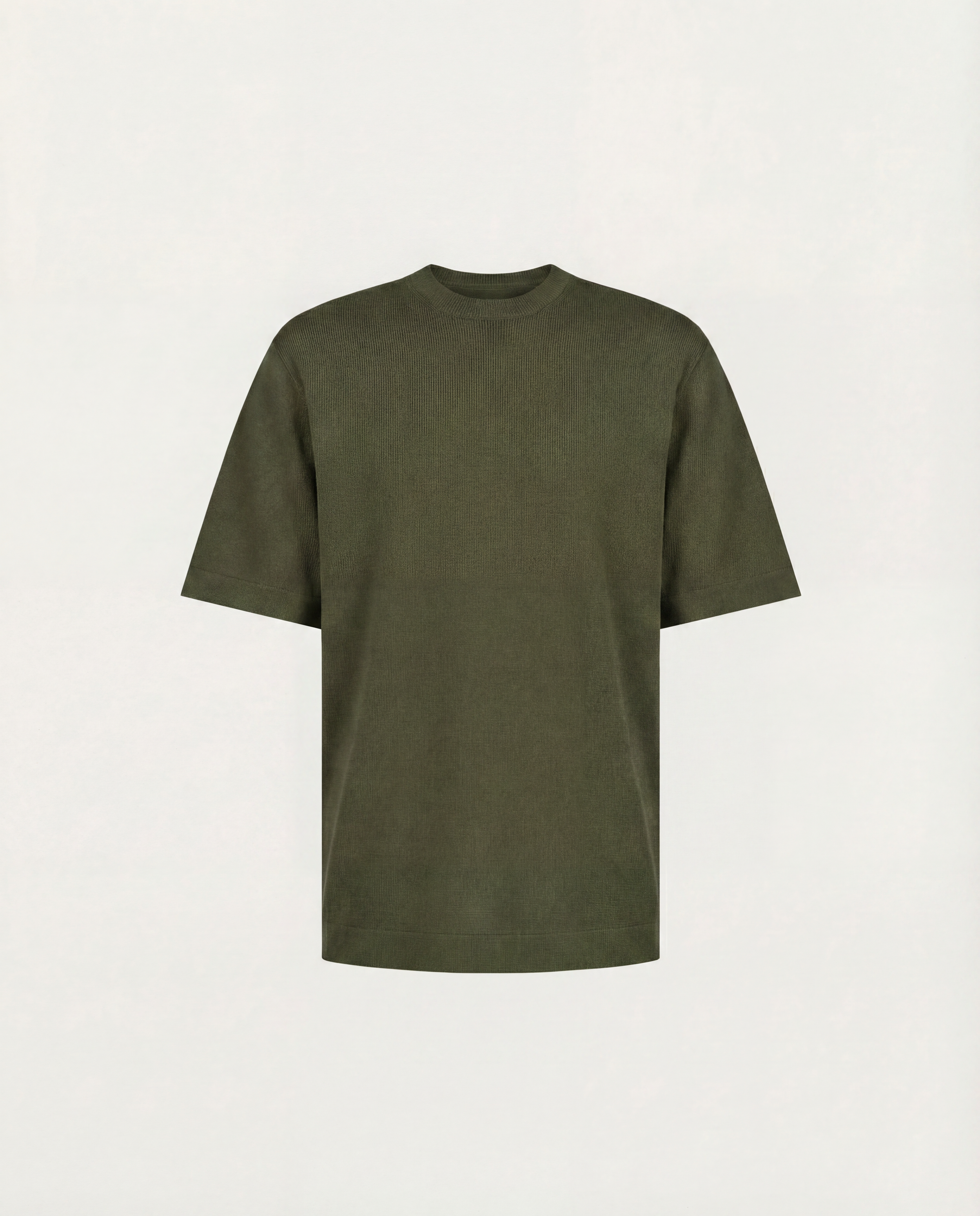 Kaki wool t-shirt front.png