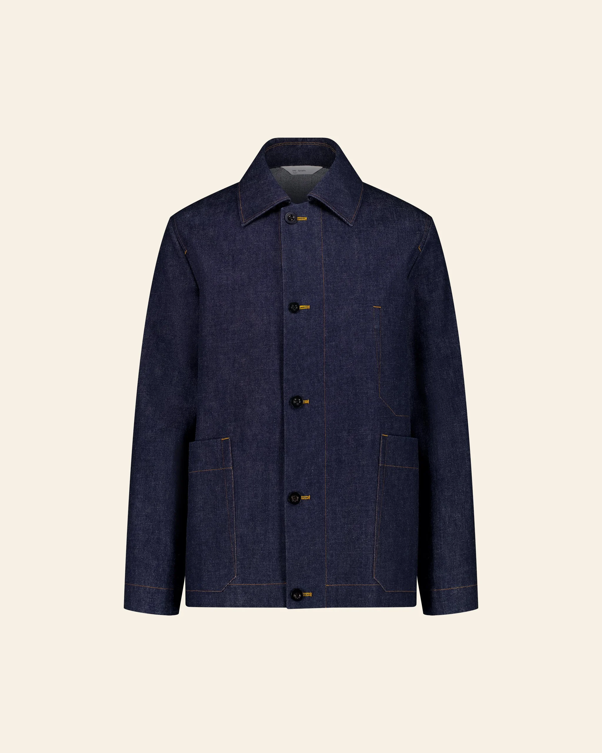 Work Jacket Denim - Selvedge Indigo
