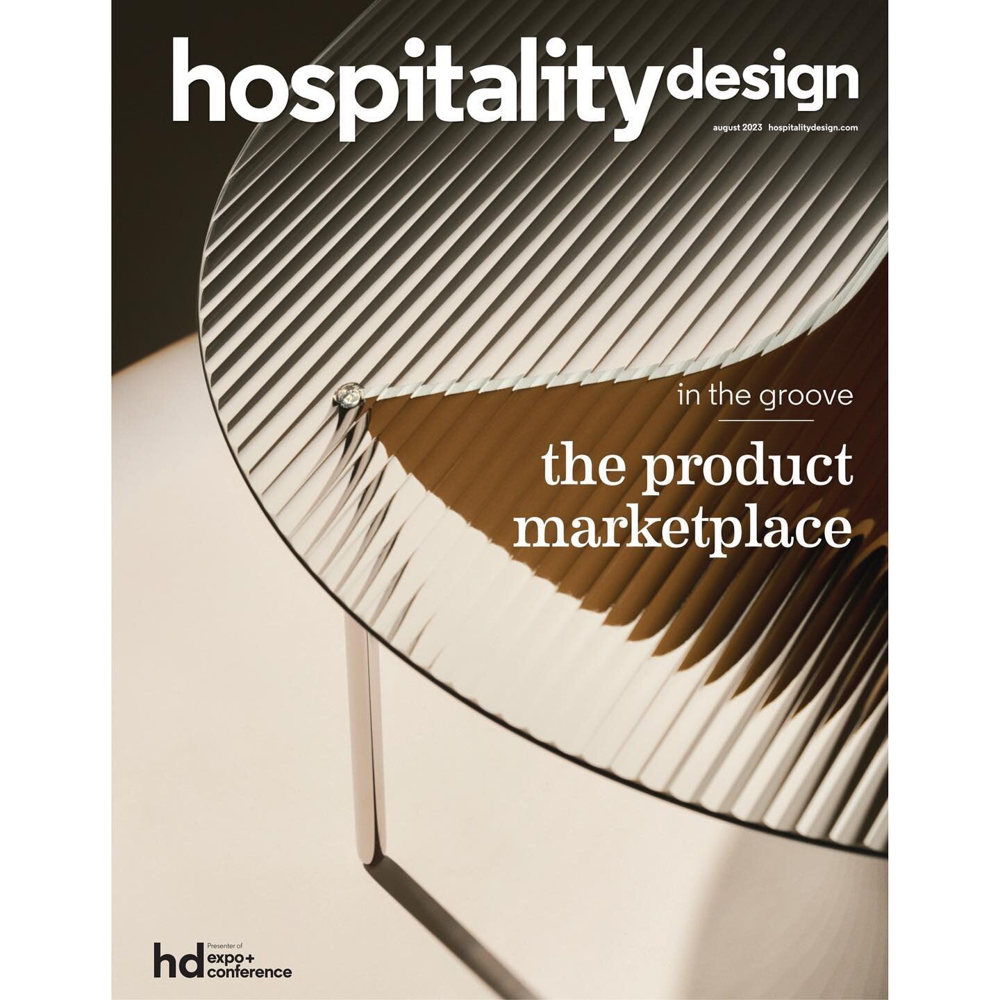 Cover of @hospitalitydesign !!

I was recently interviewed by Hospitality Design Magazine for the latest issue. Seeing my design on the cover of a magazine is one of the coolest moments in my career as a designer and I am incredibly grateful for this