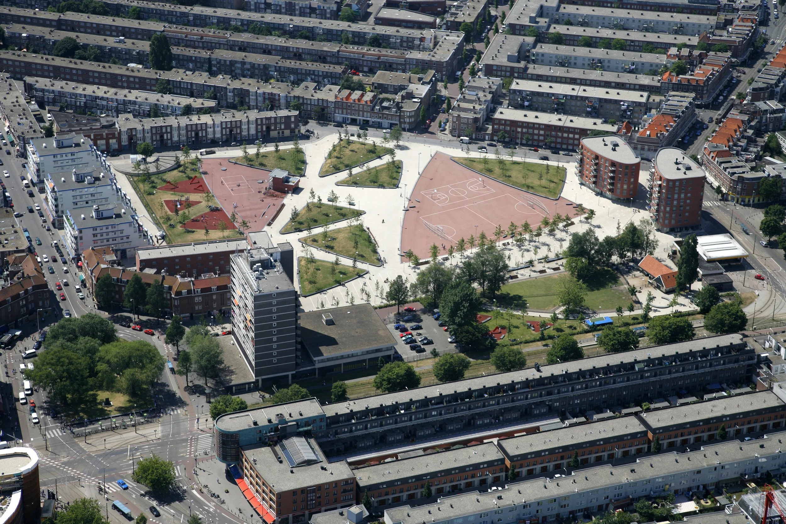 Transvaalkwartier van bo (2006) / Foto: Willem Vermeij