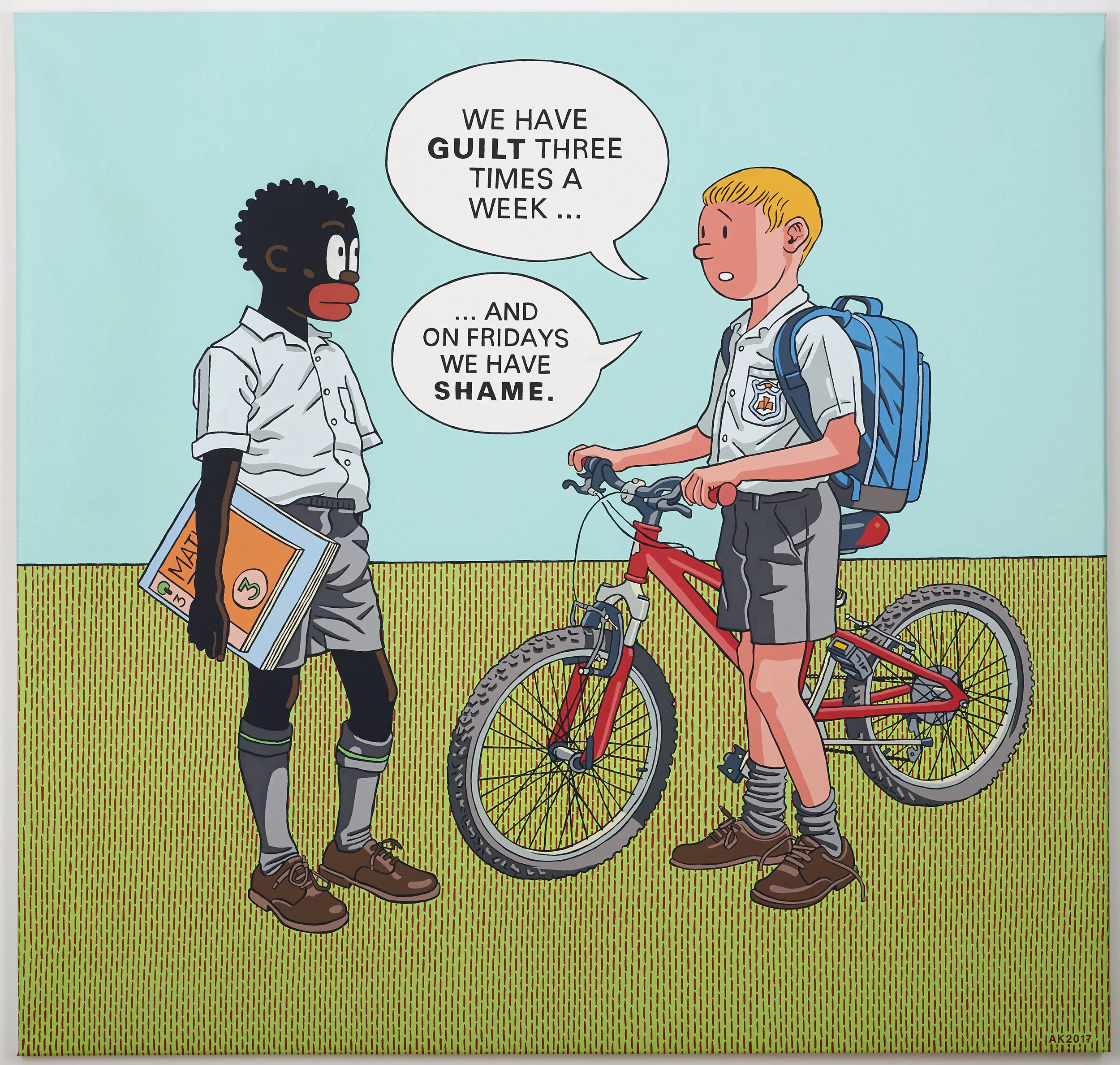 Anton Kannemeyer, Guilt and Shame (2017)