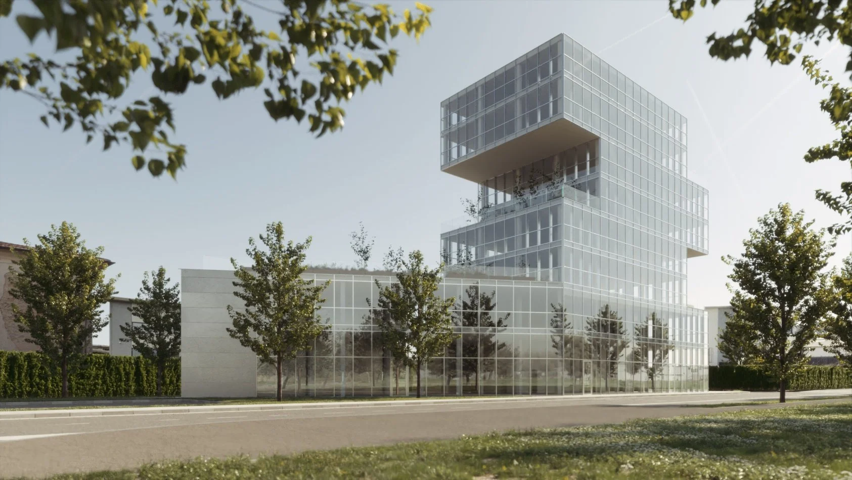 EDIFICIO DIREZIONALE VIA CHEMNITZ, ZONA MACROLOTTO 2, PRATO