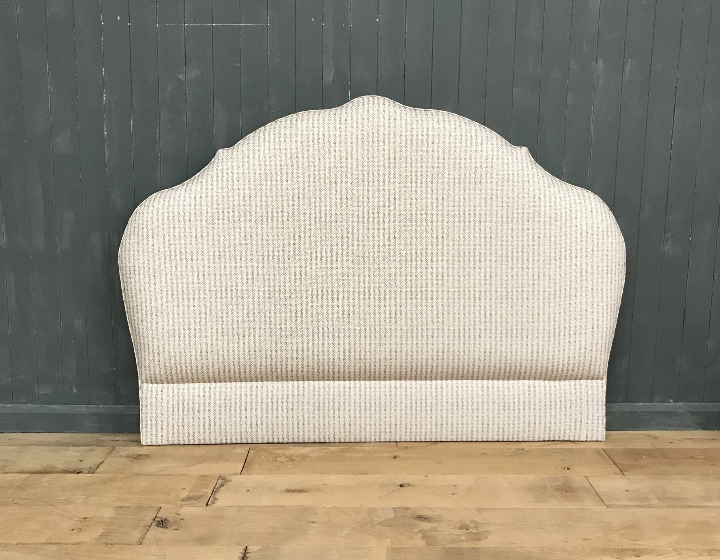 Bespoke Upholstered Headboard - self piped