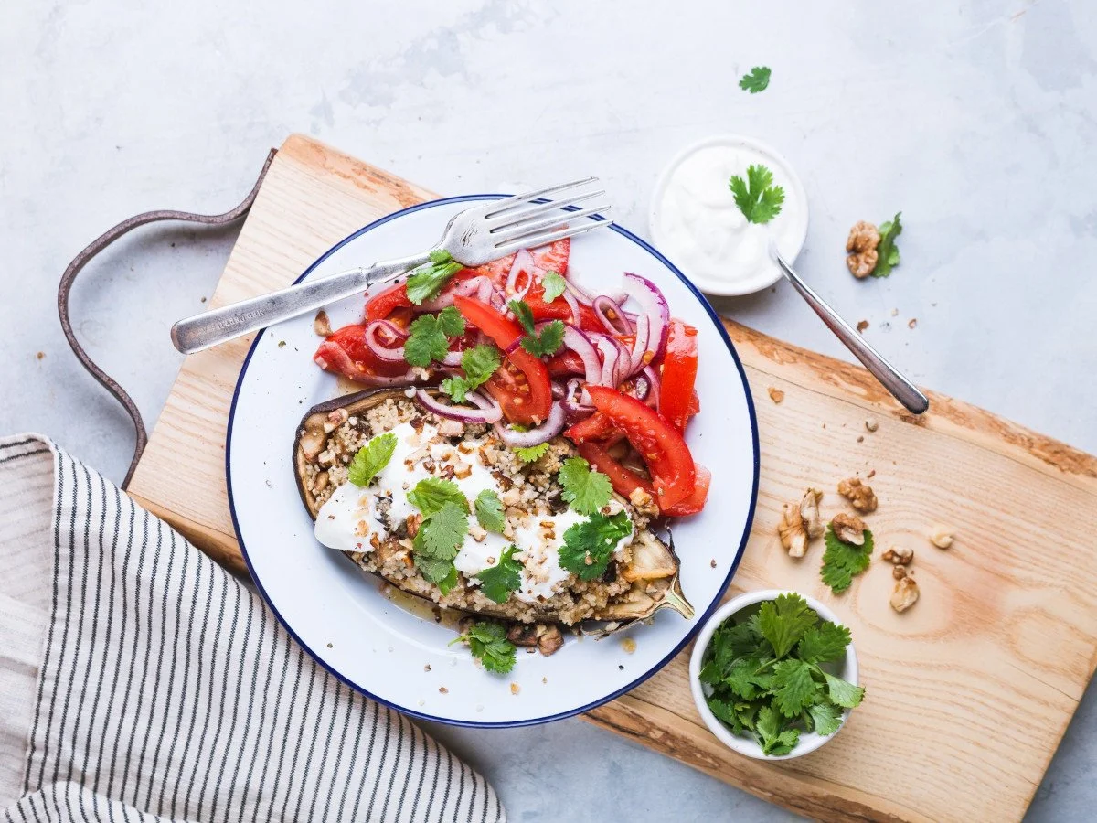 Eggplant Boats