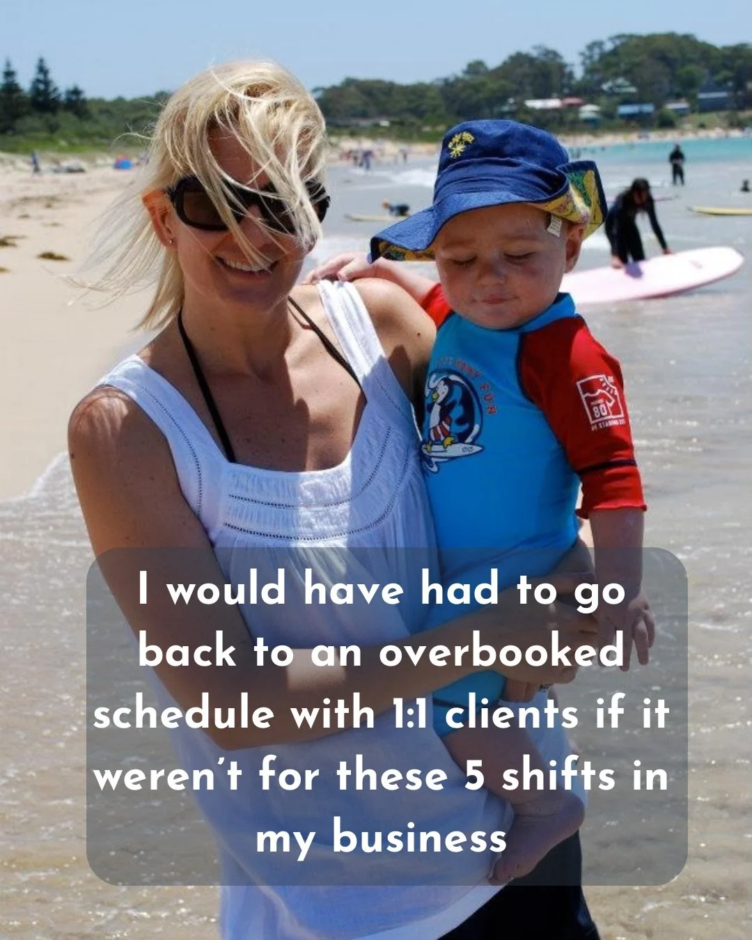 Most wellness entrepreneurs think that when they start their own business&hellip; they&rsquo;ll finally feel free (well I definitely did) 

I will have more space in my day. 
I will have more time for myself. 
Life will feel a little bit more easier.