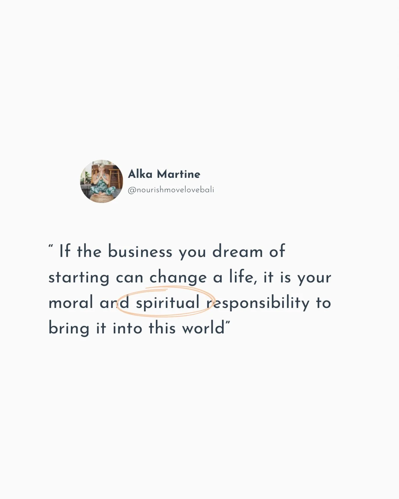 You keep dreaming about this business, because somewhere inside you, you know there is something you could do with your knowledge, your experience and your gifts that could genuinely change someone&rsquo;s life.

And yet we make the decision to start