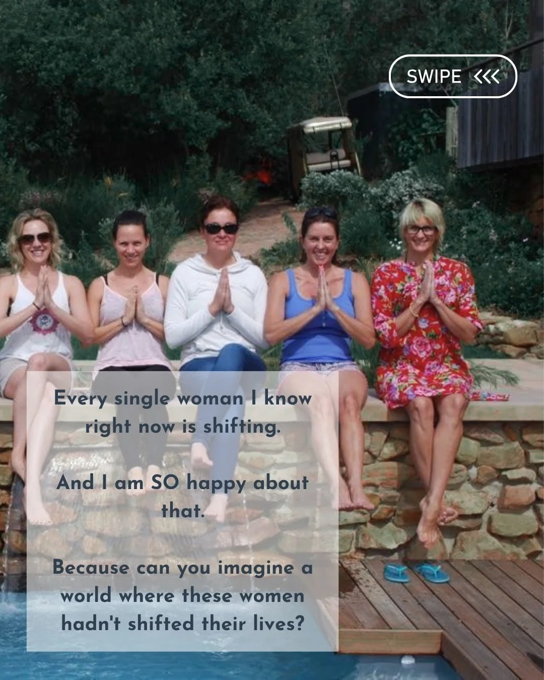 Every single woman I know right now is shifting.

And I am so happy about it.

Because for a long time, women were taught that changing our minds meant we were ungrateful or giving up. That once we&rsquo;d spent years building the career, the busines