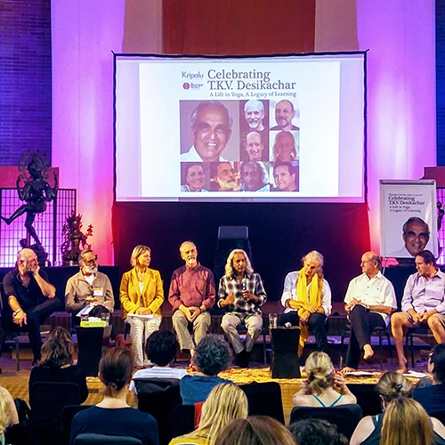 In June 2018 hundreds of us met to celebrate T.K.V Desikachar