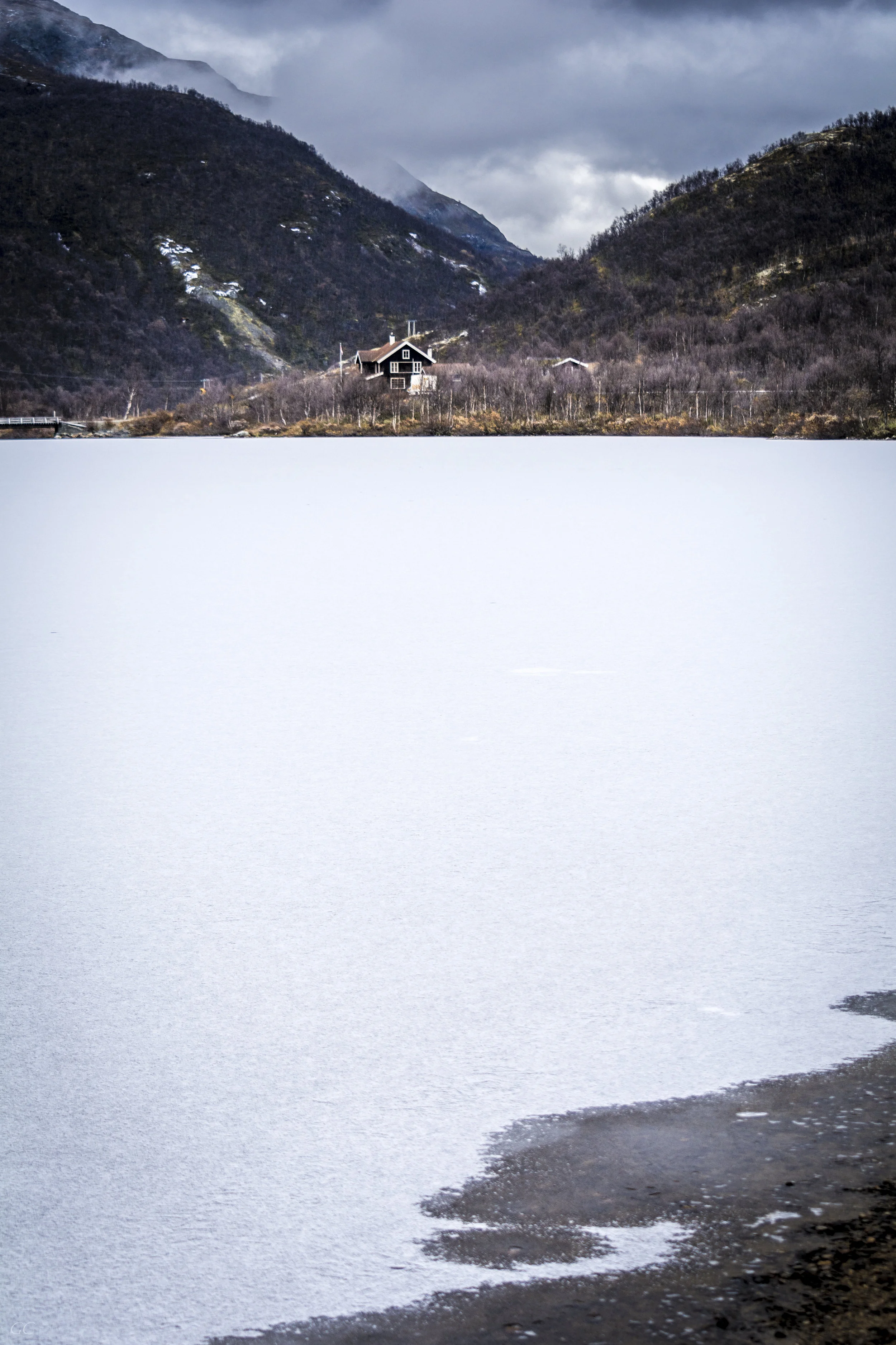 Snow lake
