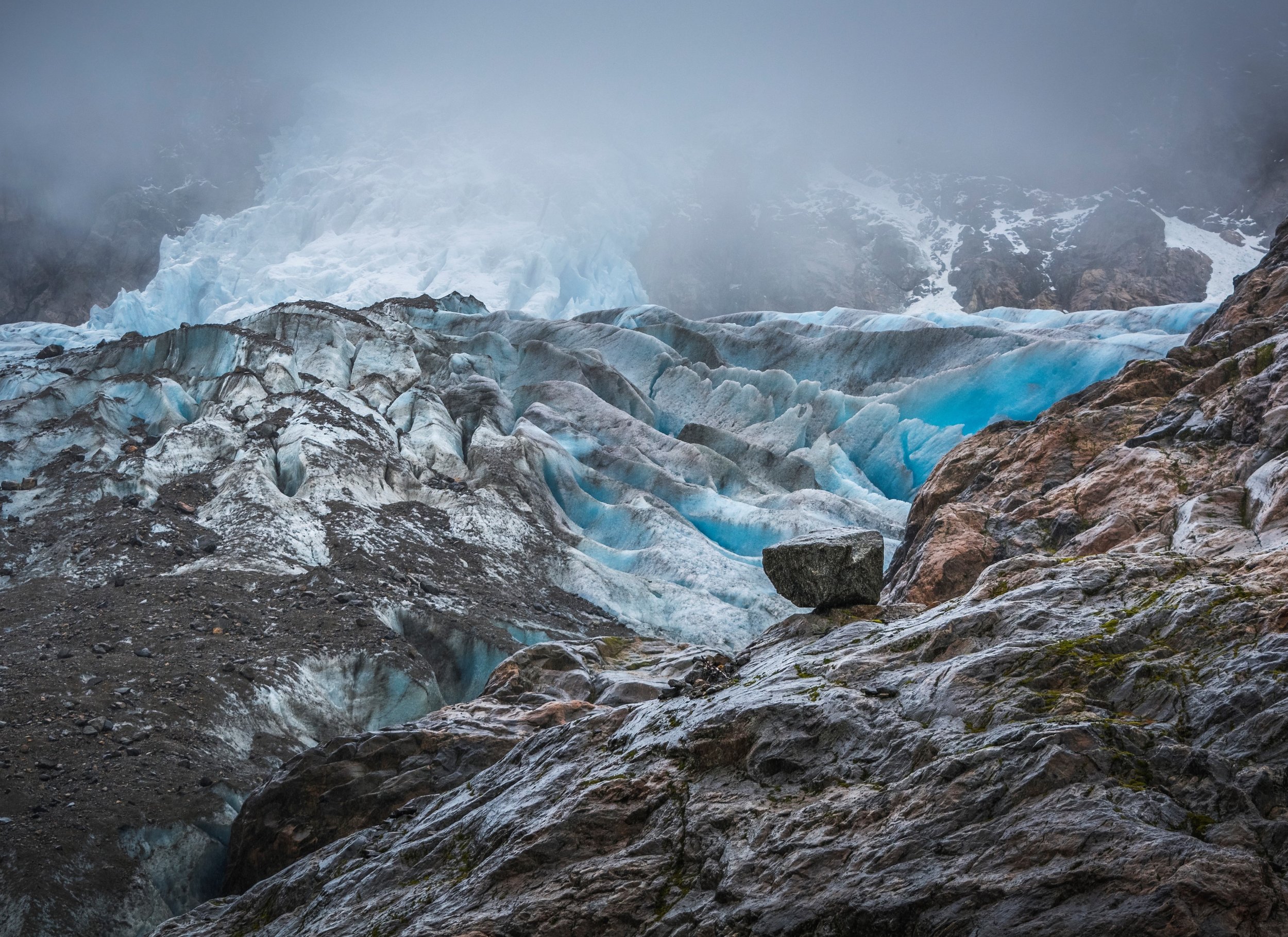 Glacier rock