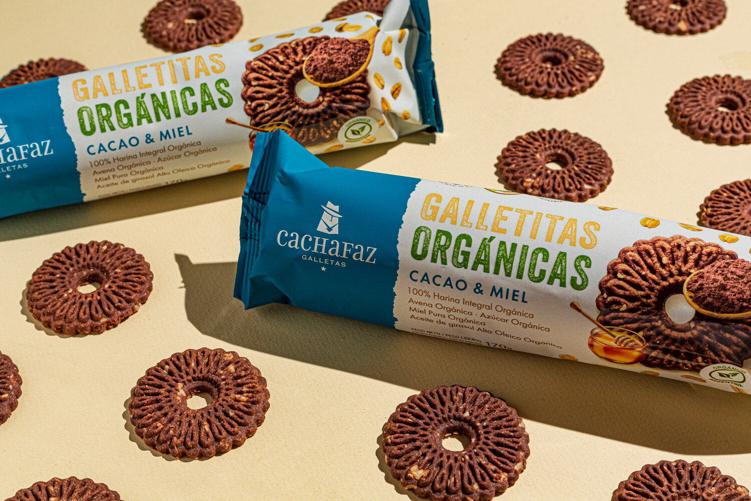 Galletitas orgánicas packaging