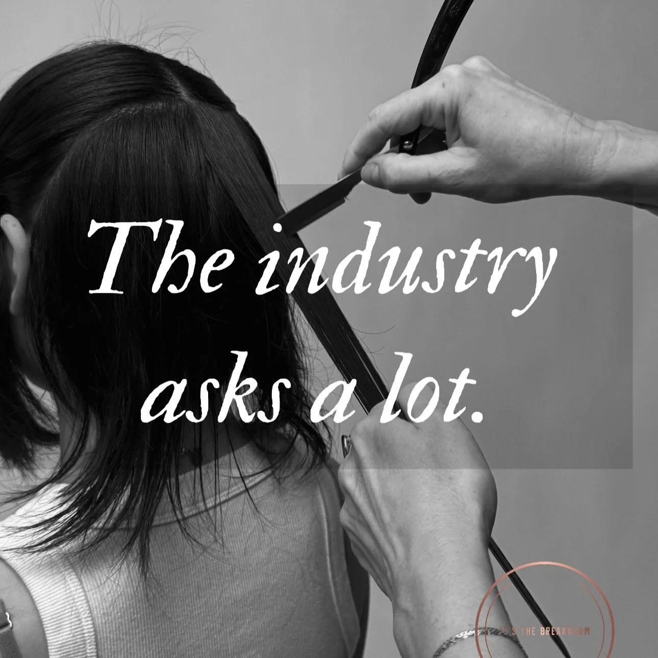 We last longer when we look out for each other.  #community #integrity #purpose #realtalk #haireducation