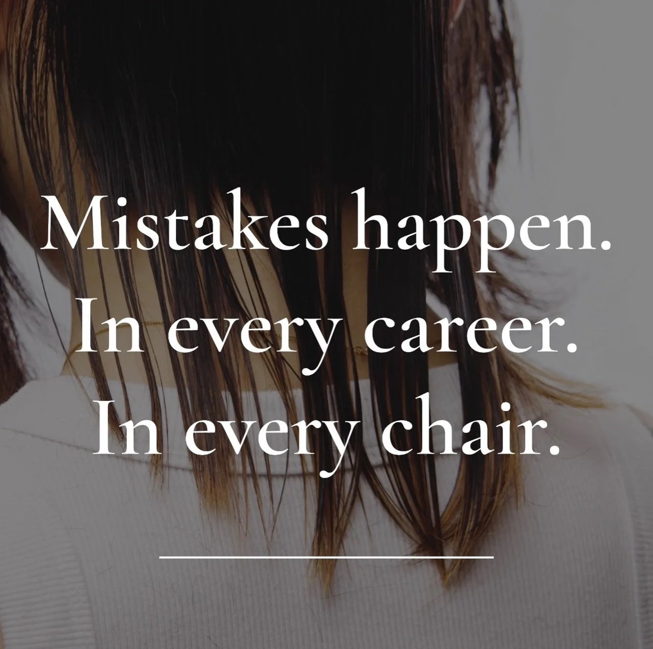 No stylist grows without making mistakes.
What matters is whether the environment allows people to learn from them.
Growth requires space.
#haircare #integrity #community #purpose #modernstylist