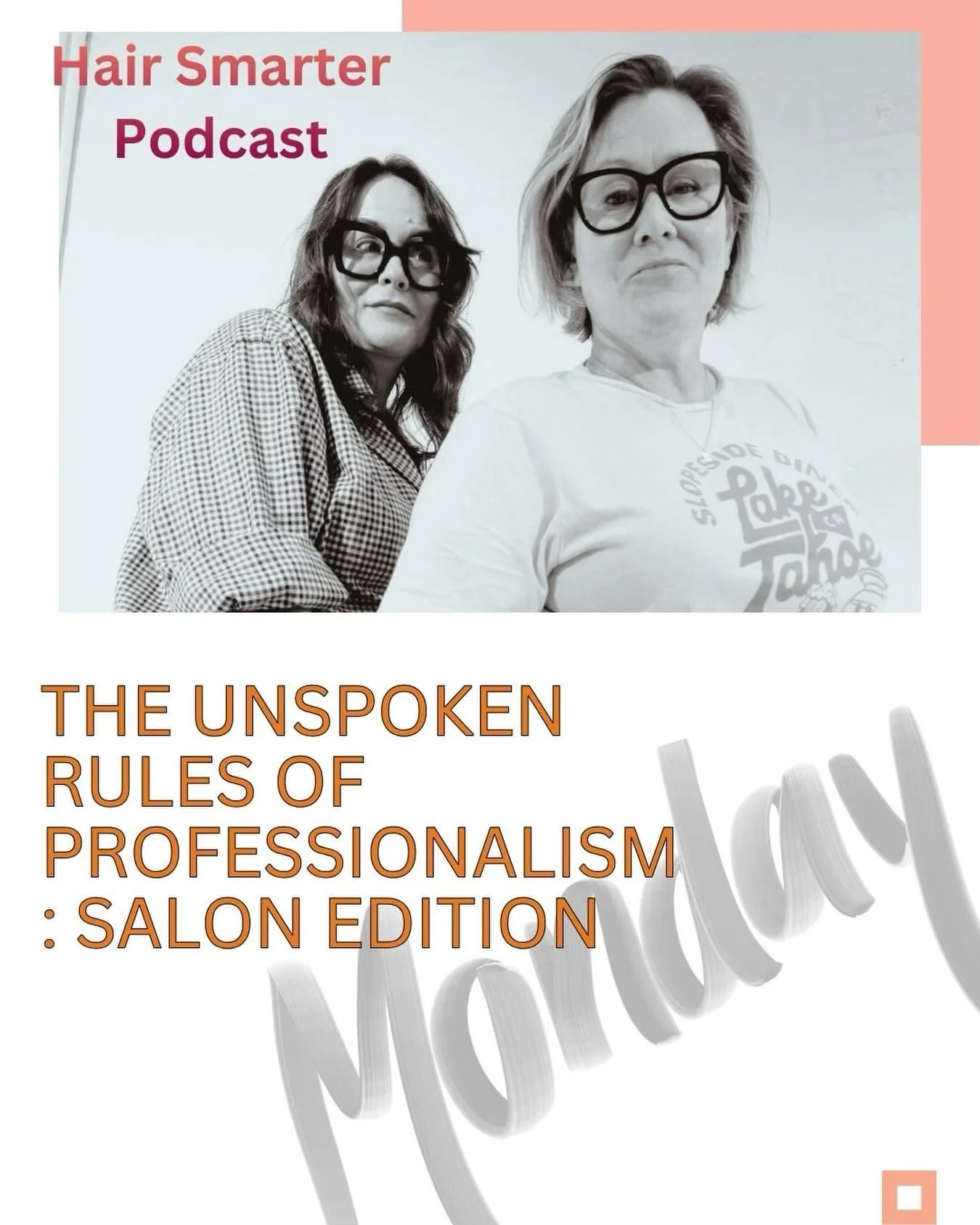 In this debate-style episode of Hair Smarter, Sarah and Sarajane take opposing perspectives on the unspoken rules that define what it means to be a true professional behind the chair. Check it out on Monday,  have a listen on Apple Podcasts,Spotify o