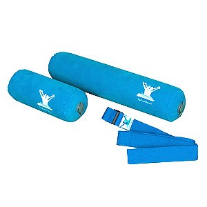 Long & Short Inflatable Rolls/Towel + Pain Relieve Blue Strap