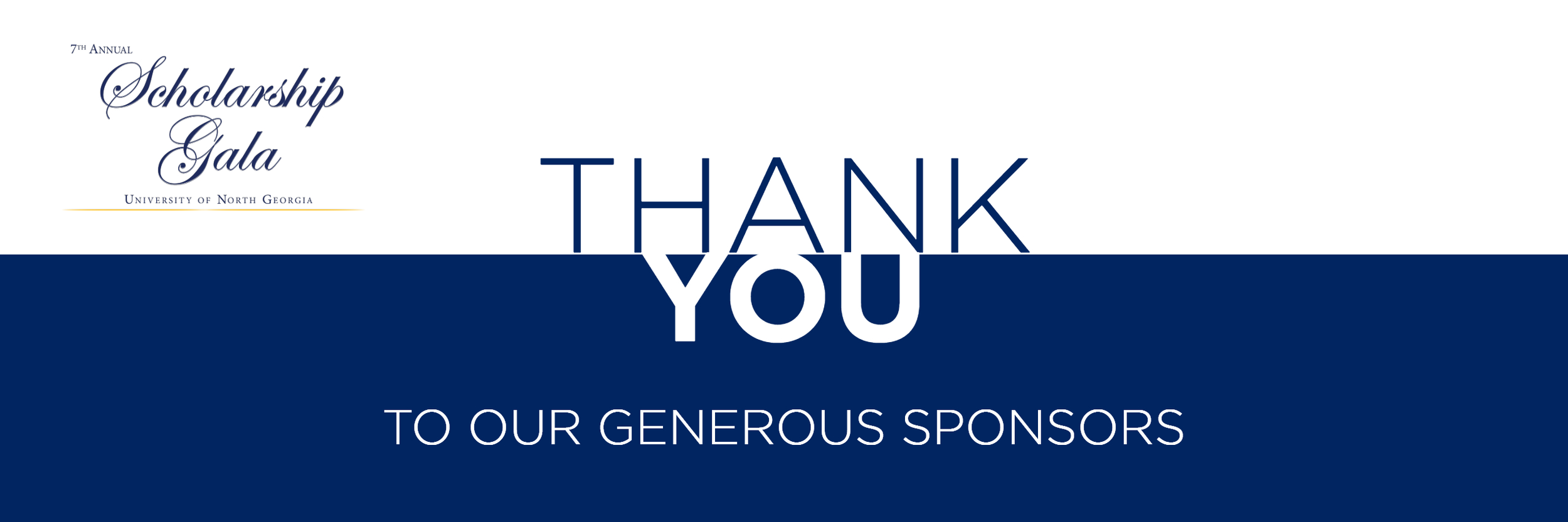 Thank you to our generous sponsors for the 2019 Scholarship Gala!