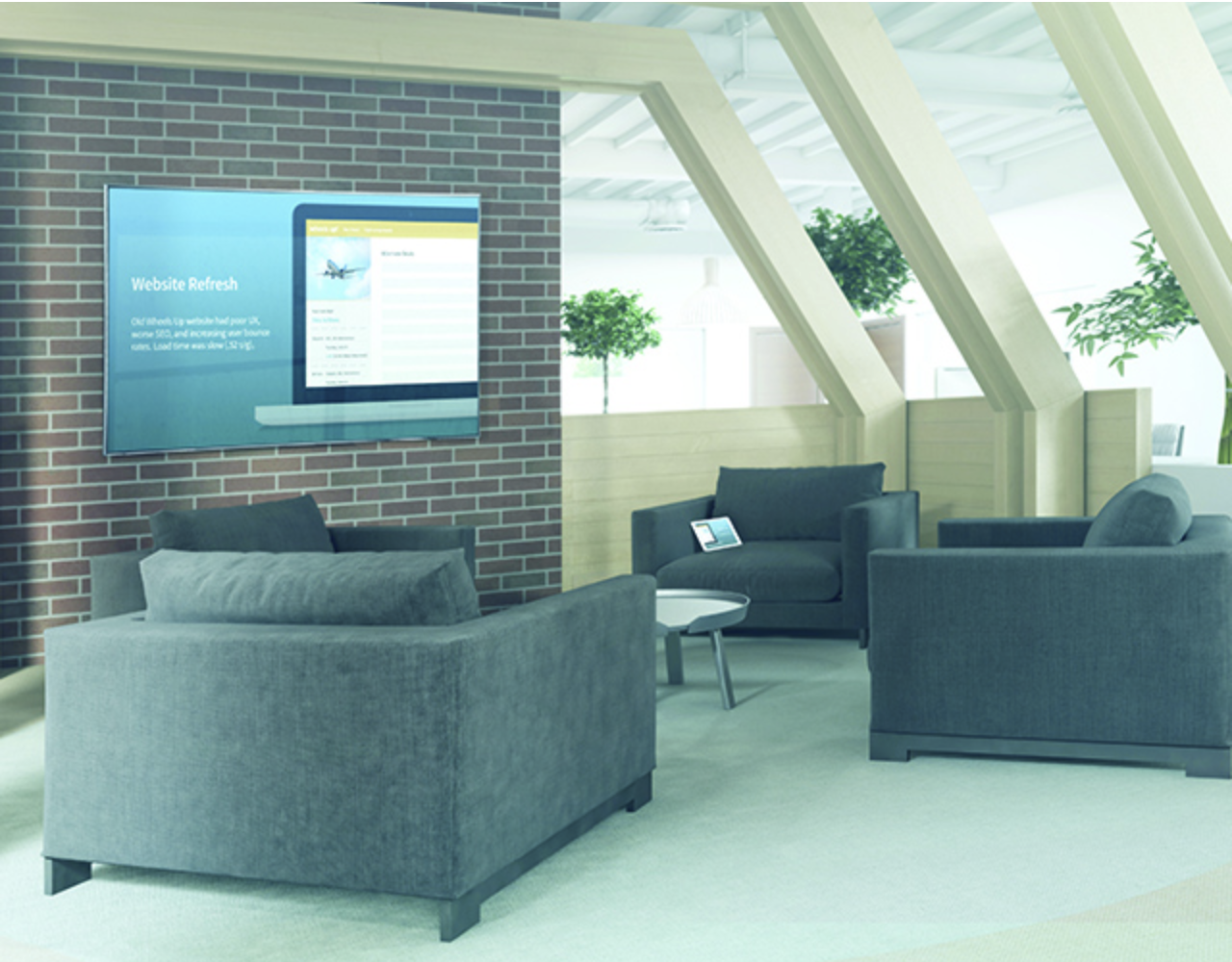 Open presentation space
