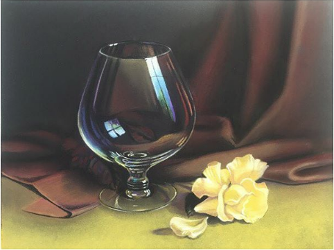  Still Life Brandy Glass SOLD 