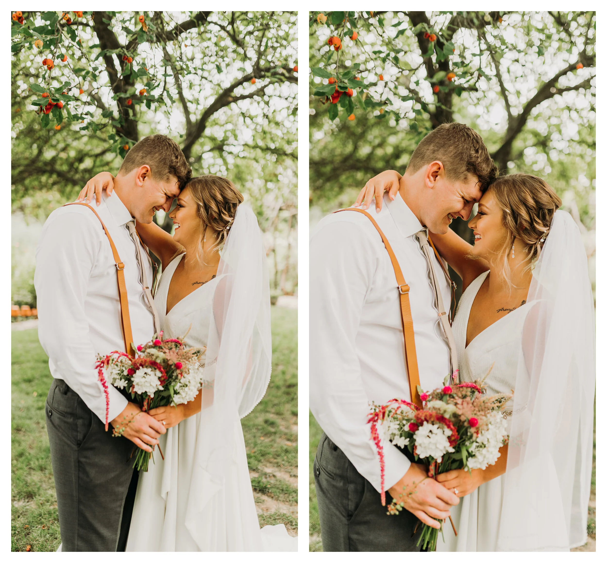 First Look Wedding Day