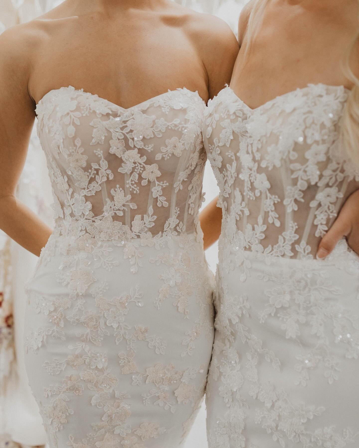 Bridal Market recap + upcoming trend alerts blog is up on our site [ hint :: textures, corsets, florals, power slits + more ] ✨ Check it, my friends 🫶 Link in bio. // 📷 :: @alyssabarletter
