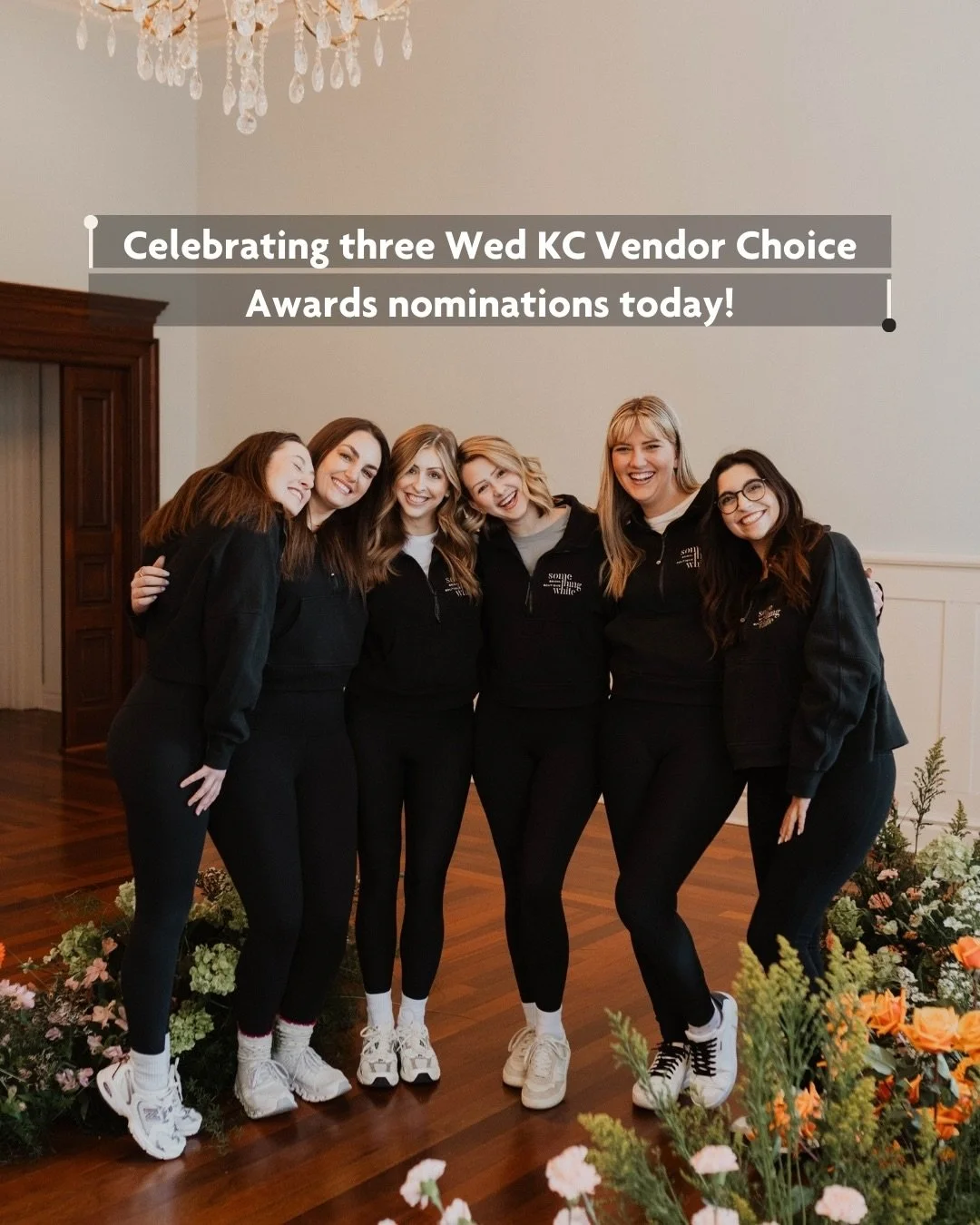 Thank you for seeing us, KC 🫶 + for making a couple gals dreams come true year over year. Congratulations to each + every person + company nominated! It takes a special person to thrive in the wedding industry + we are proud to be in good company ne