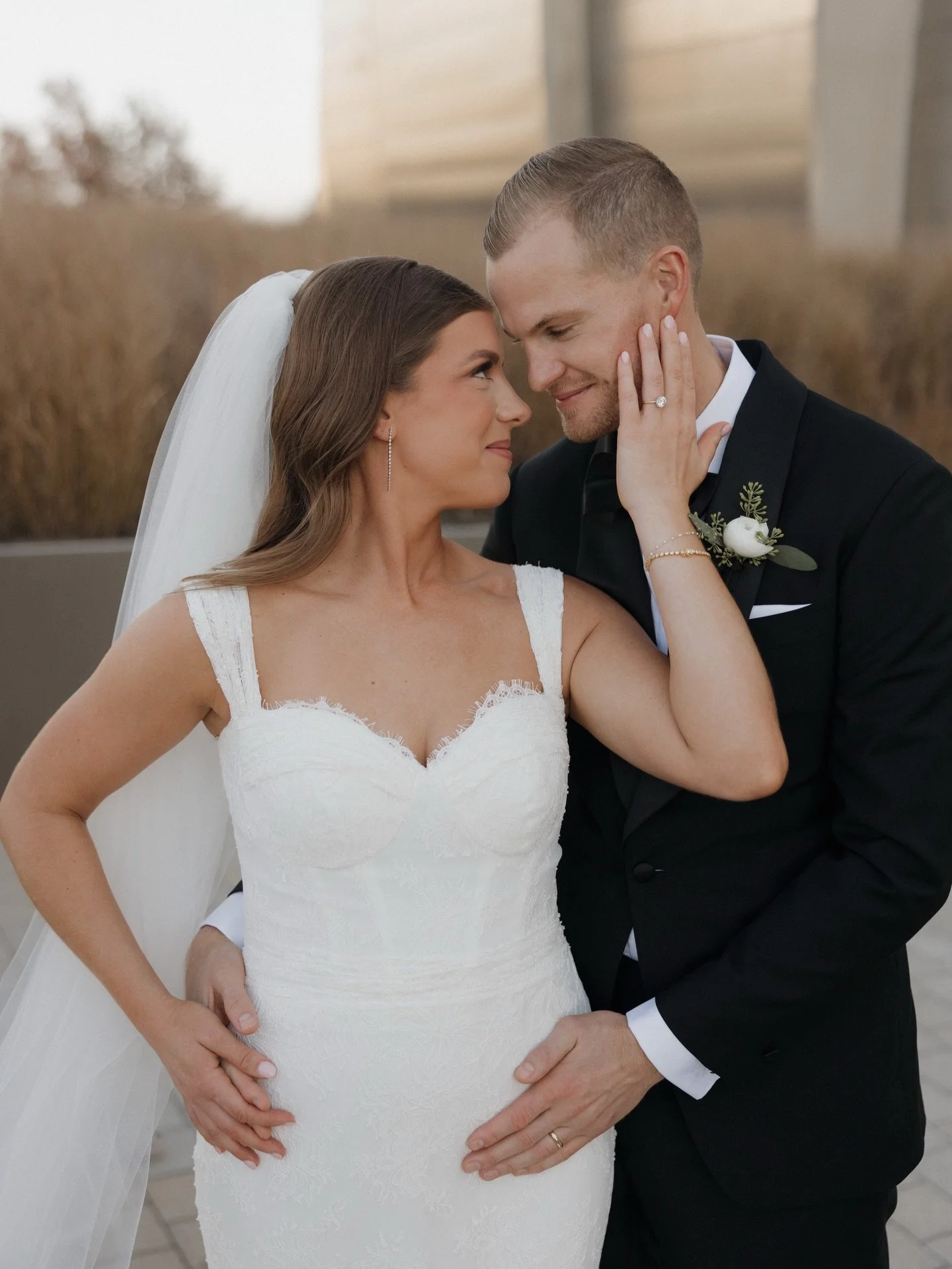 It&rsquo;s that custom @casablancabridal espresso ☕️🤎 // 📷 :: @kelsieroriephoto #swbbkcbride