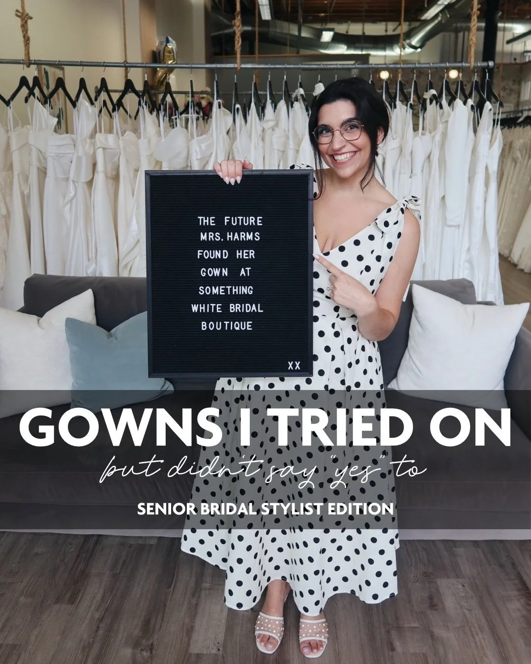 Wait until you see the real deal 🙈 

#bridalstylist #weddingdressshopping #isaidyestothedress #kansascity #kcbride