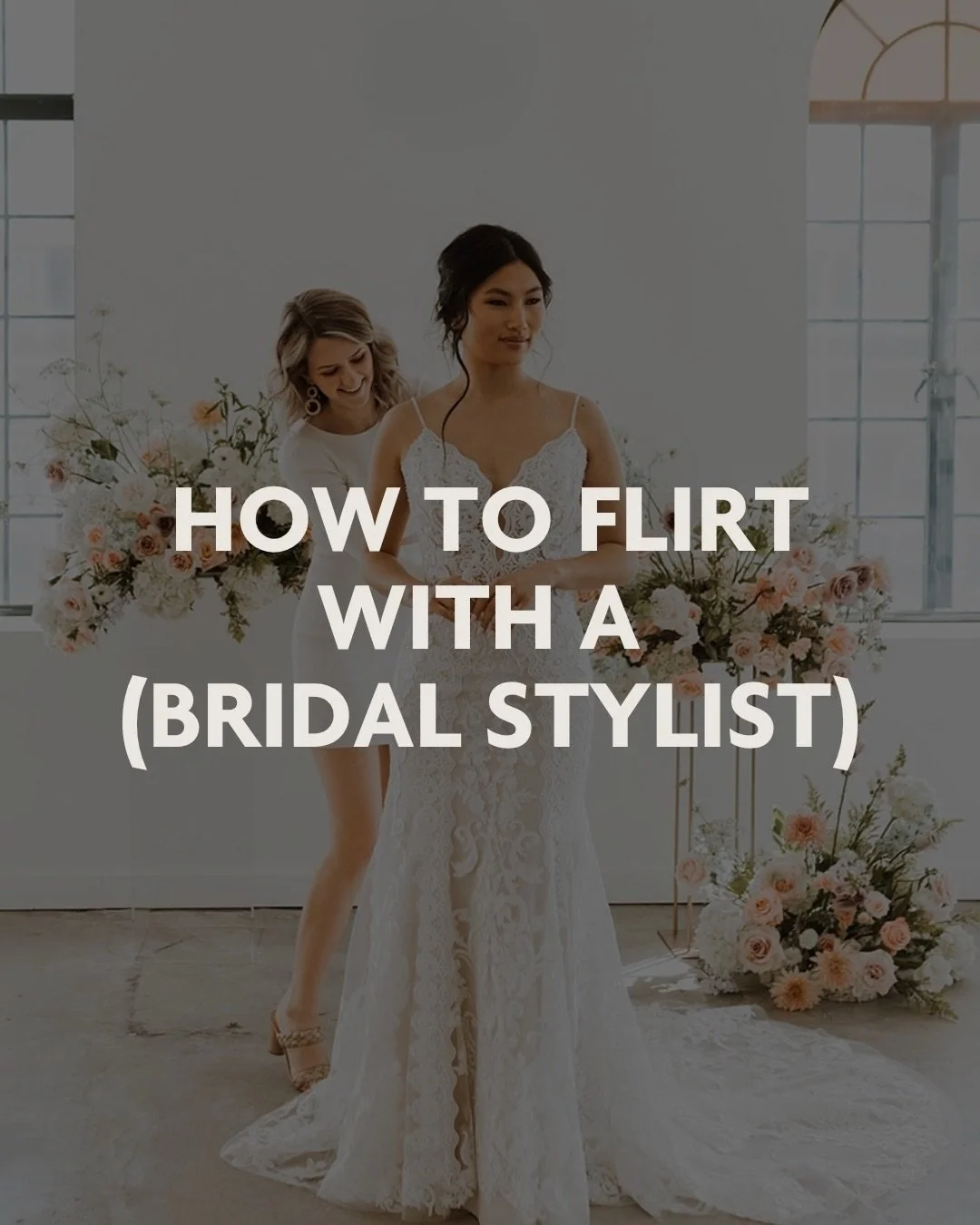 This + you&rsquo;ve found yourself a new bff 👯&zwj;♀️ // @alyssabarletter 

#kansascity #howtoflirt #bridal #bridalstylist #kcwedding