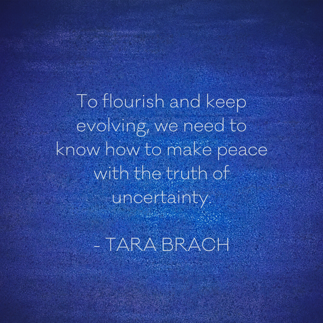 Beginnings: "Embracing Uncertainty," a talk by Tara Brach
