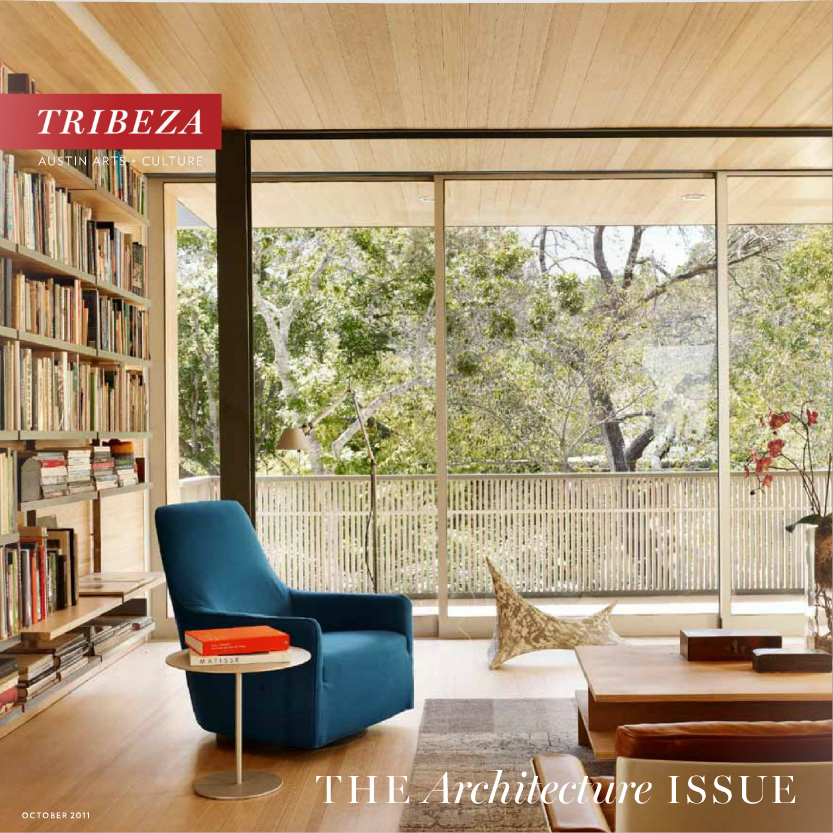 Tribeza Caffé Medici interior was featured for the Austonian location.