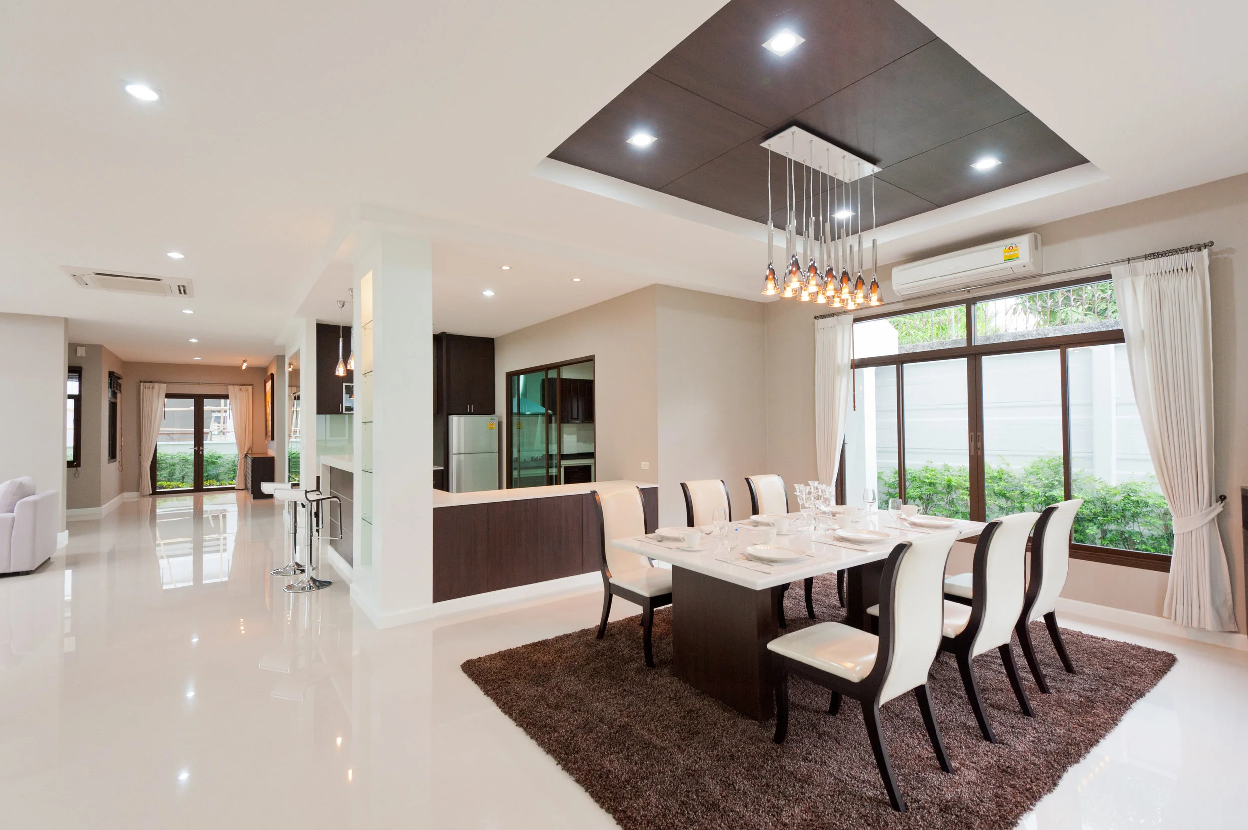 Modern dining room