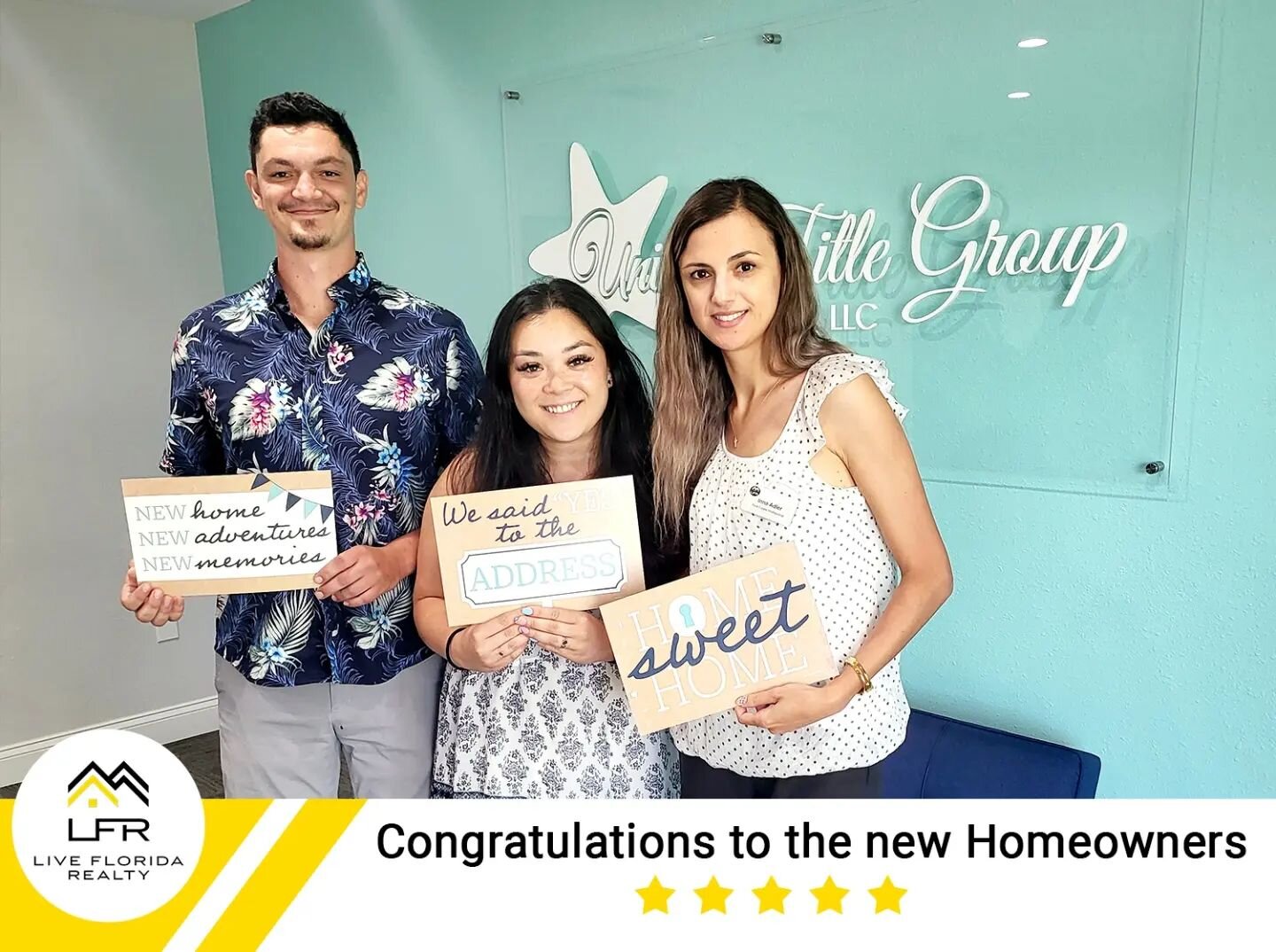 Congratulations to the new homeowners! 🏡 
www.liveflrealty.com
#livefloridarealty #liveflrealty #closingday #SOLD