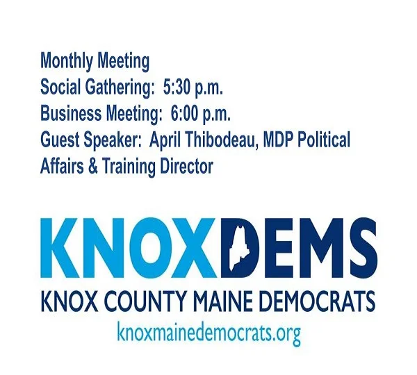 Knox County Democratic Committee Monthly Meeting - November 2019