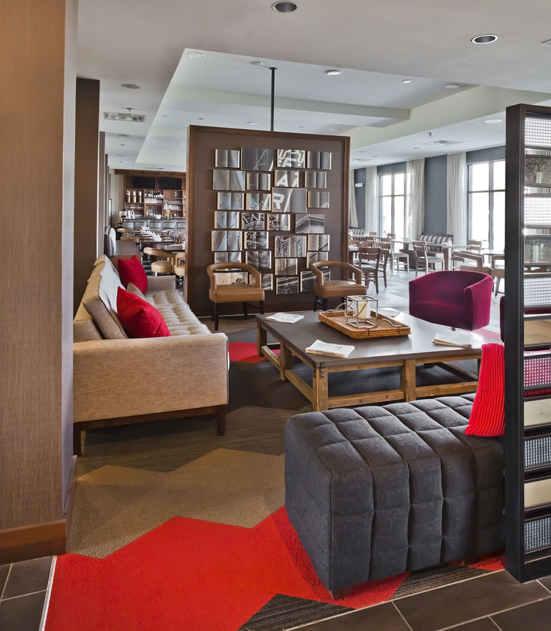 Four Points By Sheraton Lounge Area Hotel Design - ND Architects