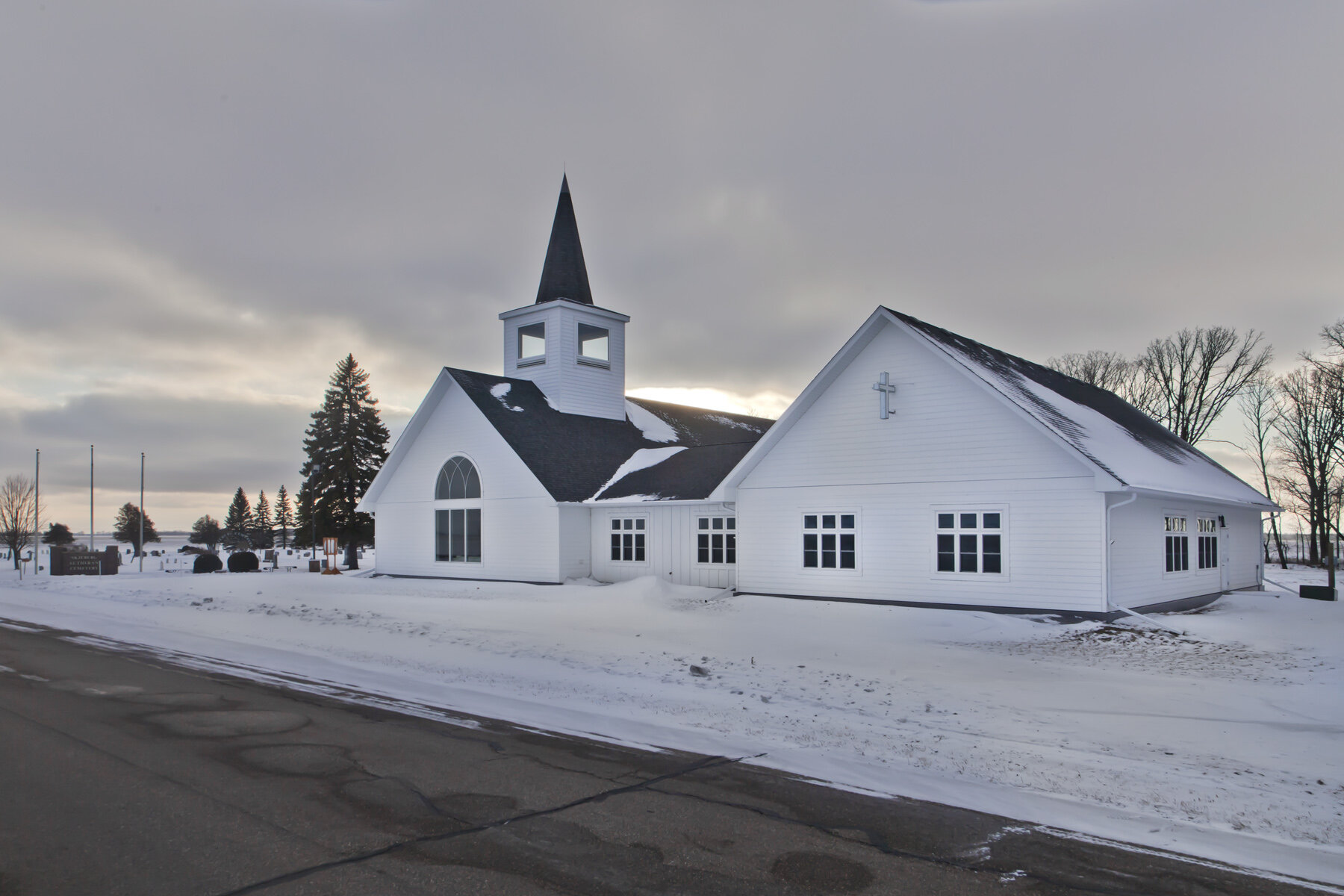 Skjeberg Lutheran Church in Kittson County, MN - Church Architects, Minnesota Architects